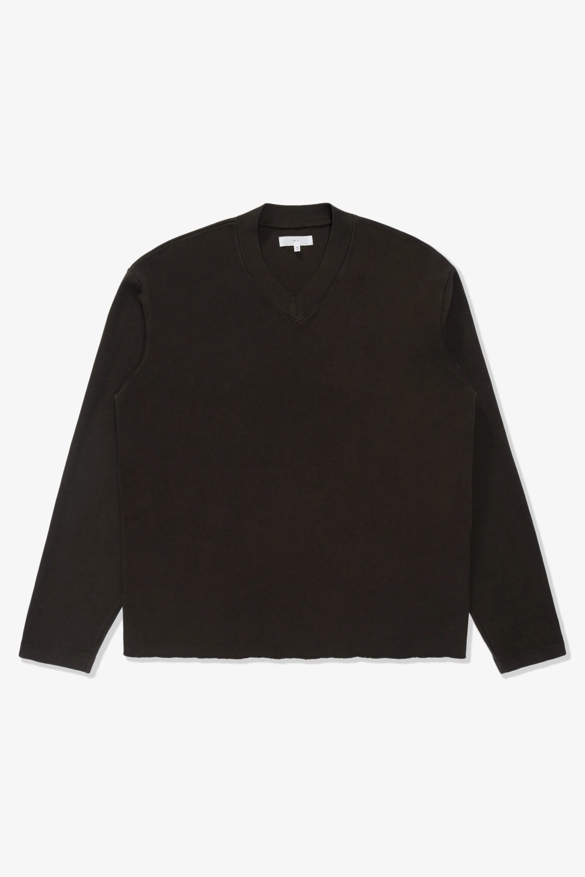 HIGH V-NECK T-SHIRT - TIMBER sold by Lady White Co.