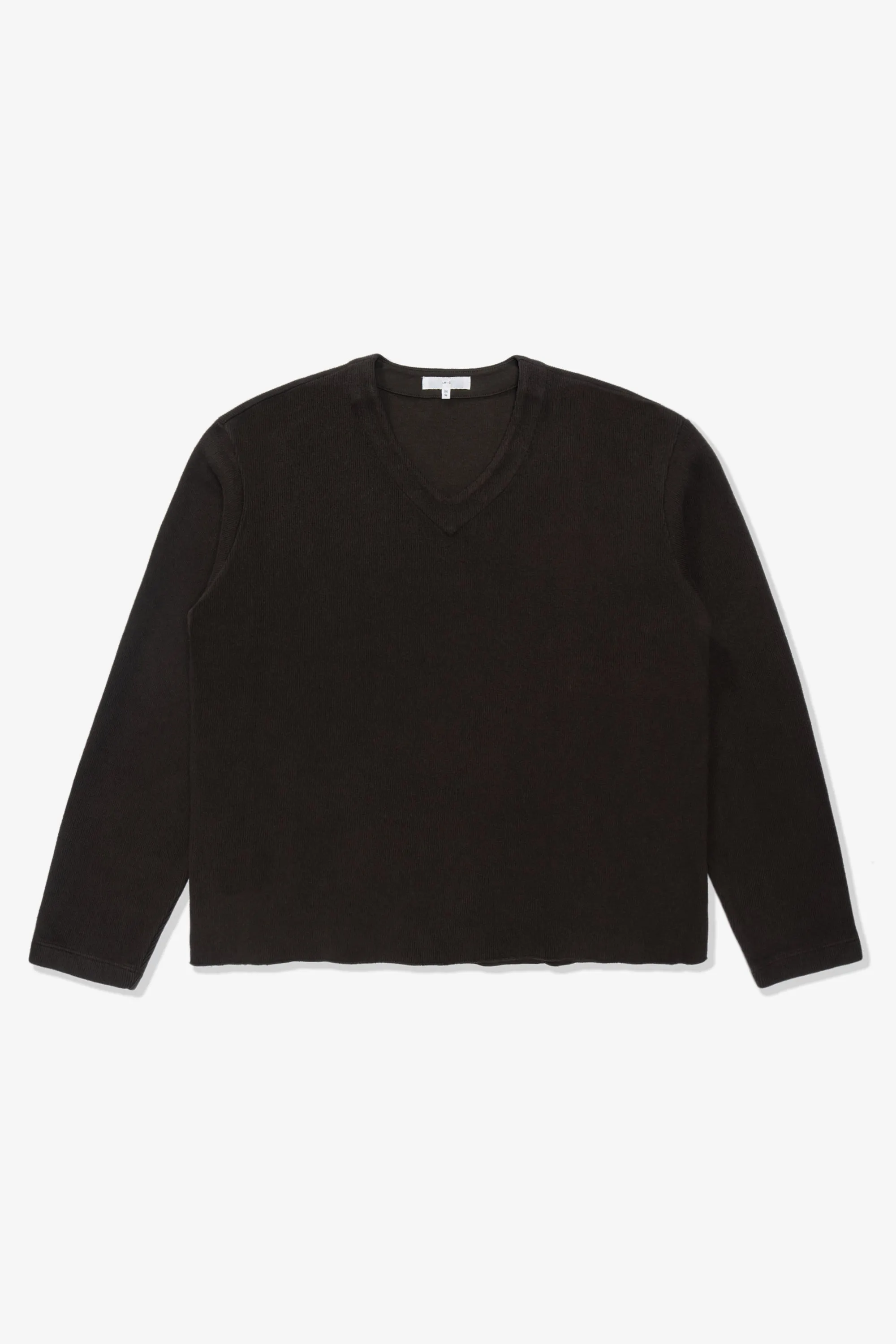 CROPPED V-NECK SWEATER - TIMBER sold by Lady White Co.