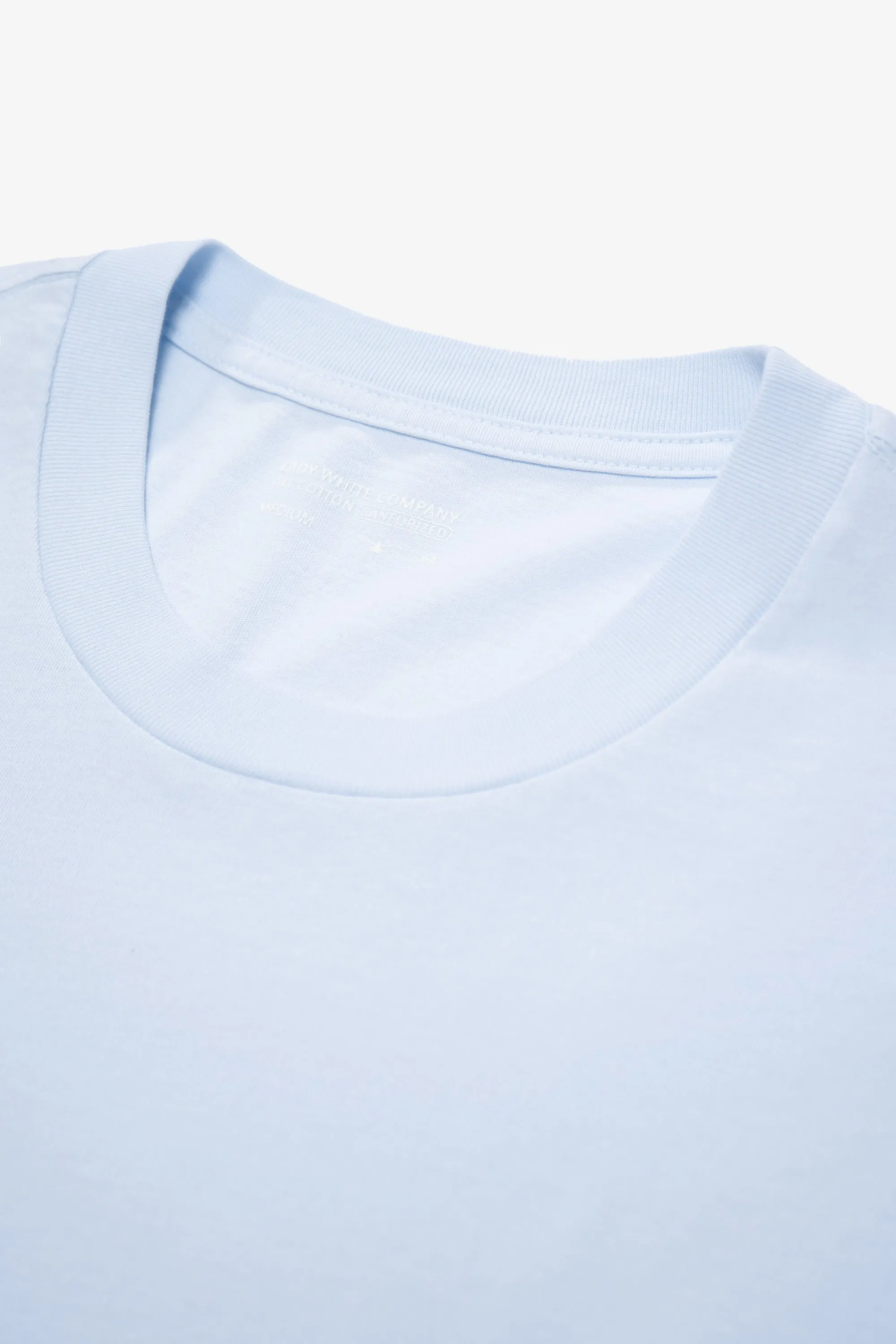 ATHENS T-SHIRT - PALE BLUE sold by Lady White Co. product image thumbnail 4