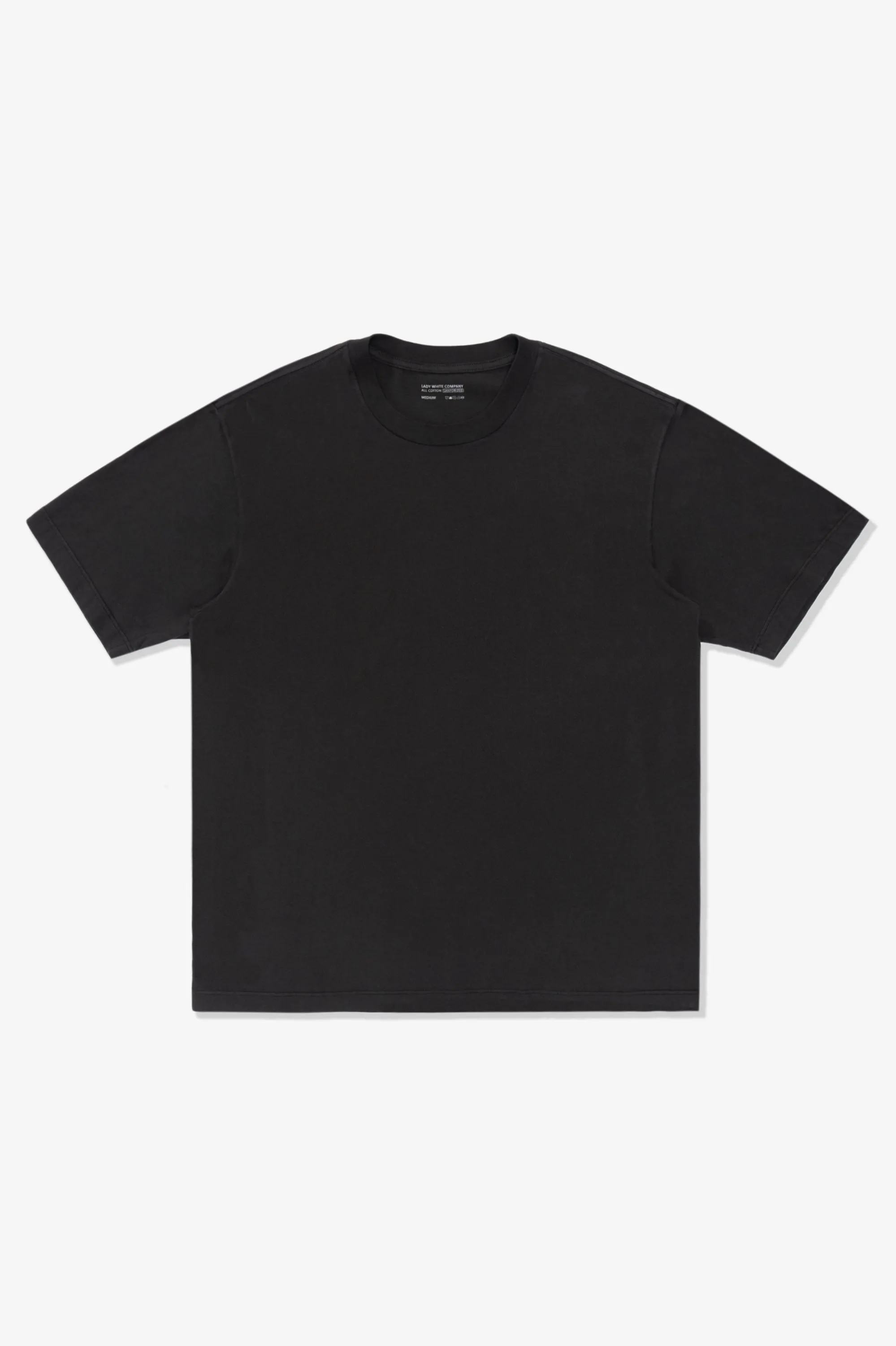 ATHENS T-SHIRT - FADED BLACK sold by Lady White Co.
