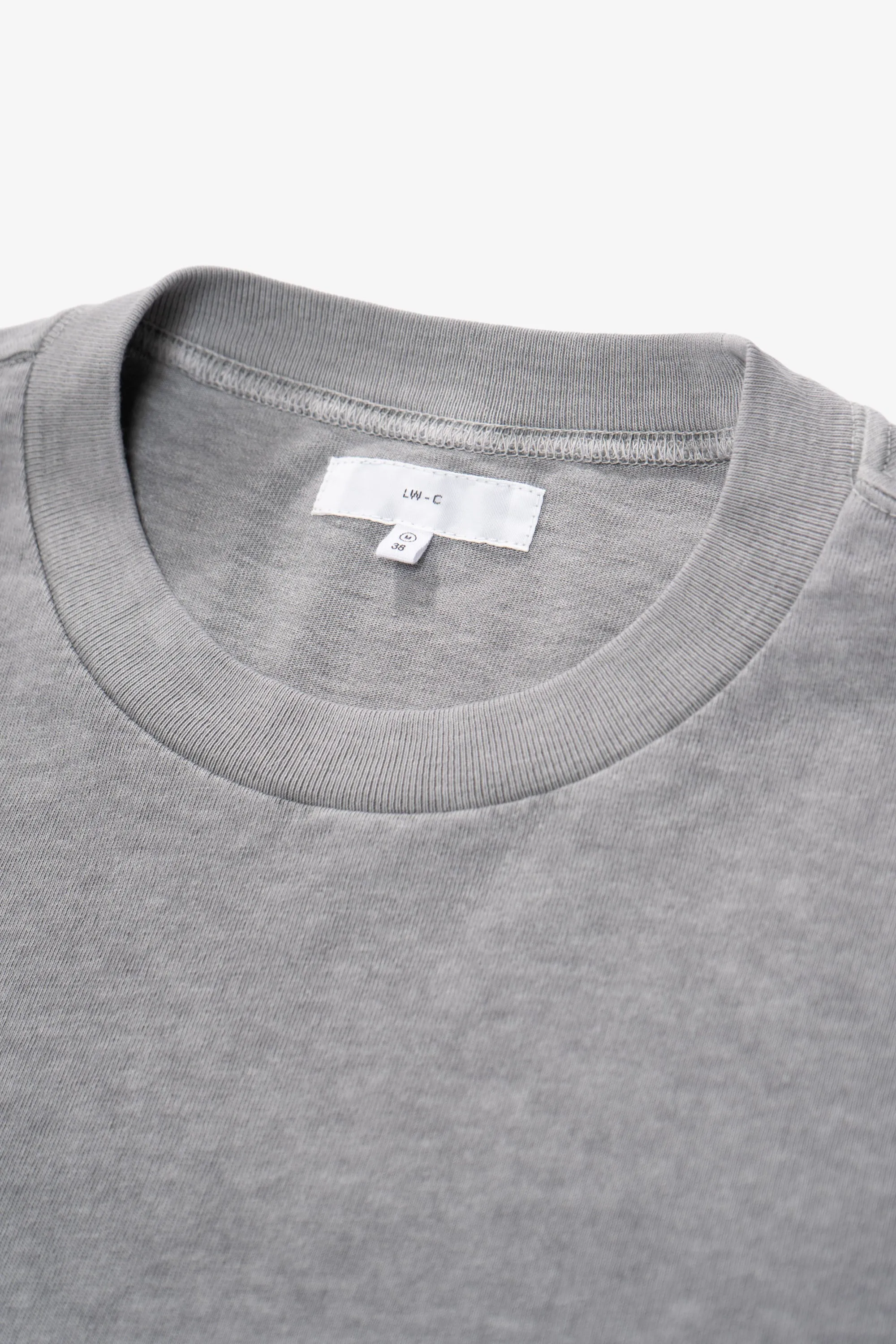 TRI-PANEL L/S T-SHIRT - PIGMENT CHALK sold by Lady White Co. product image thumbnail 4