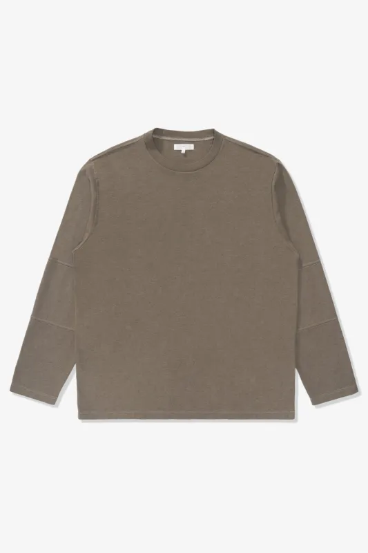 TRI-PANEL L/S T-SHIRT - ANVIL MELANGE made by Lady White Co.