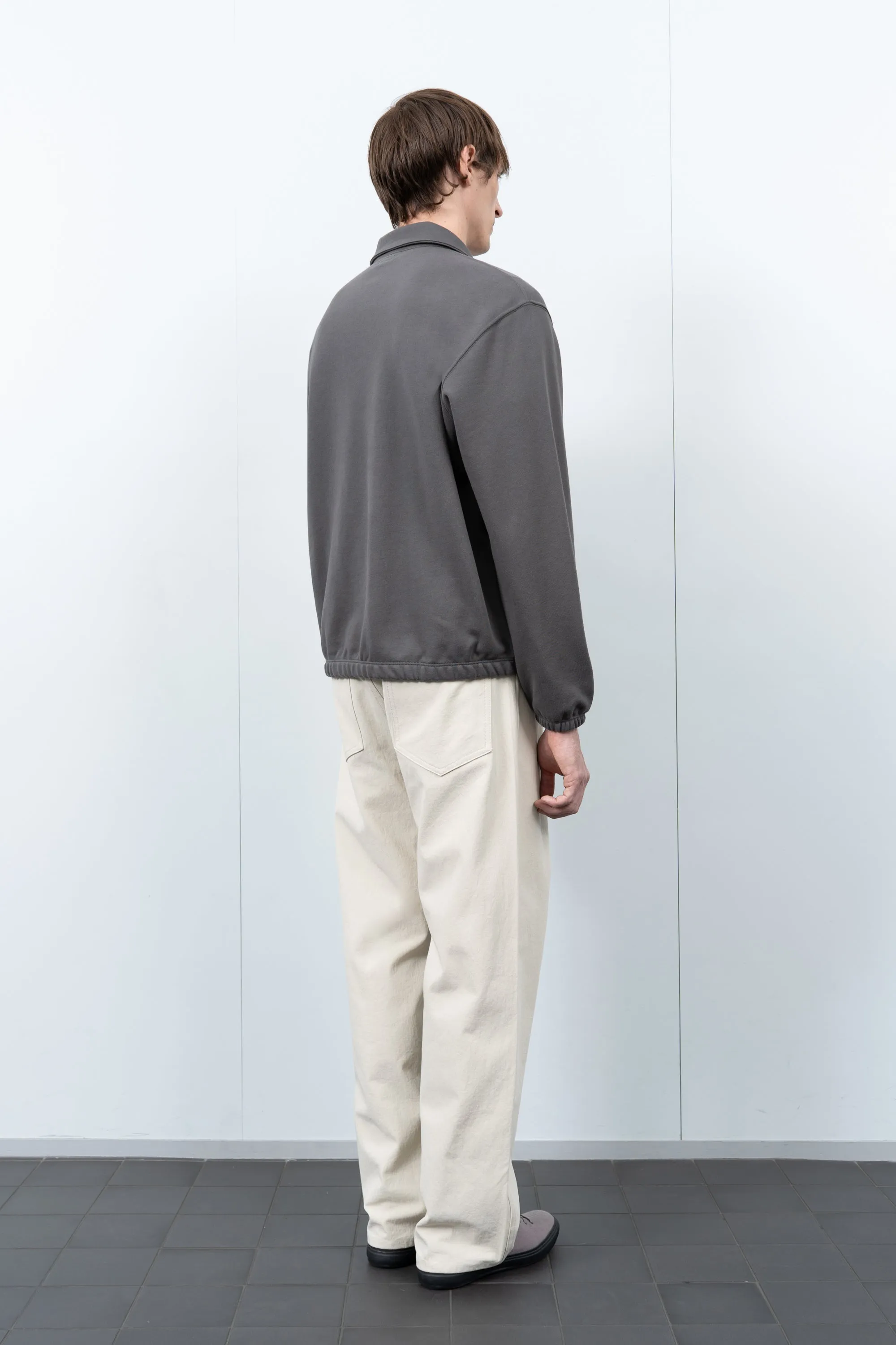 TOPPER 1/4 ZIP - PEWTER sold by Lady White Co. product image thumbnail 4