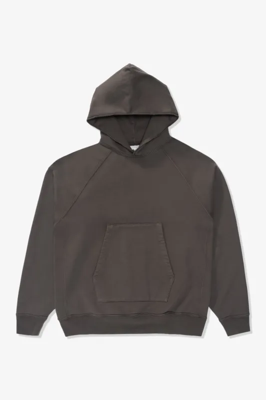 SUPER WEIGHTED HOODIE - PEWTER made by Lady White Co.