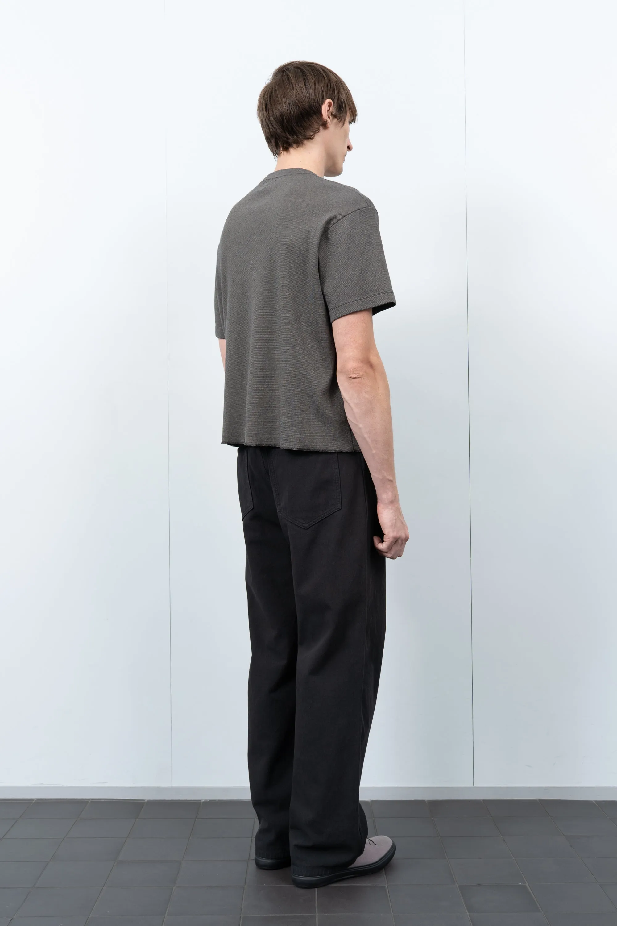SIERRA T-SHIRT - ANVIL GREY/BLACK sold by Lady White Co. product image thumbnail 4