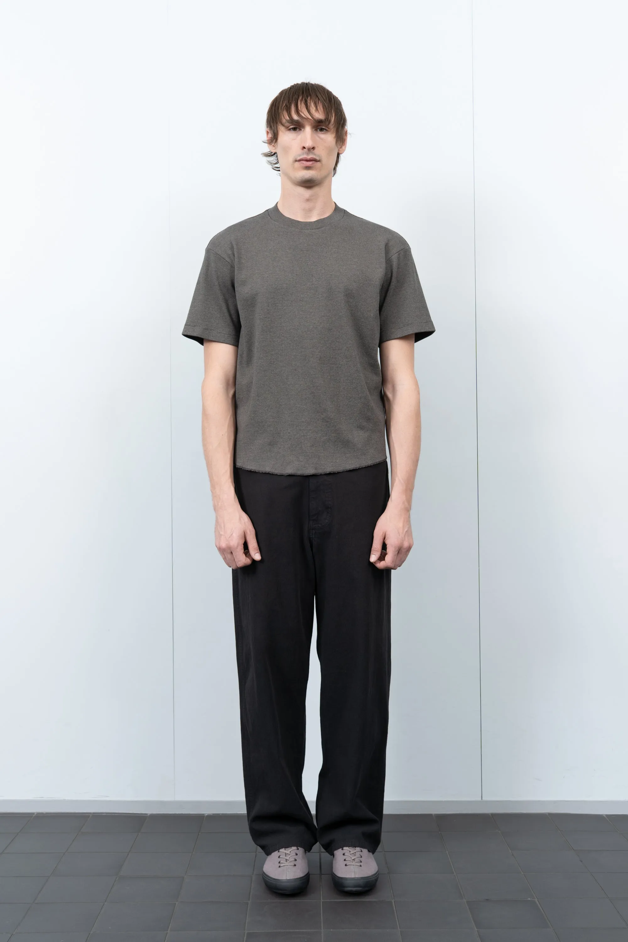 SIERRA T-SHIRT - ANVIL GREY/BLACK sold by Lady White Co. product image thumbnail 2