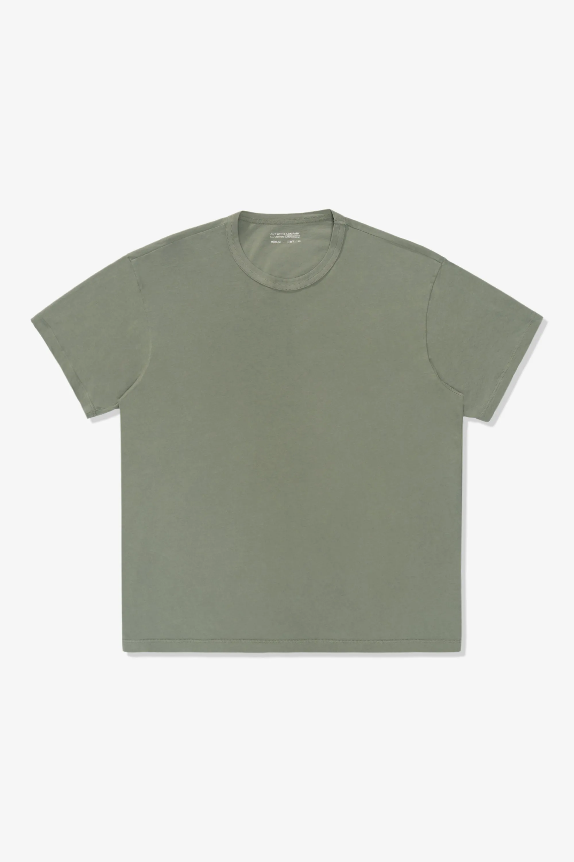 DRY-LITE T-SHIRT - DUSTY SAGE sold by Lady White Co.