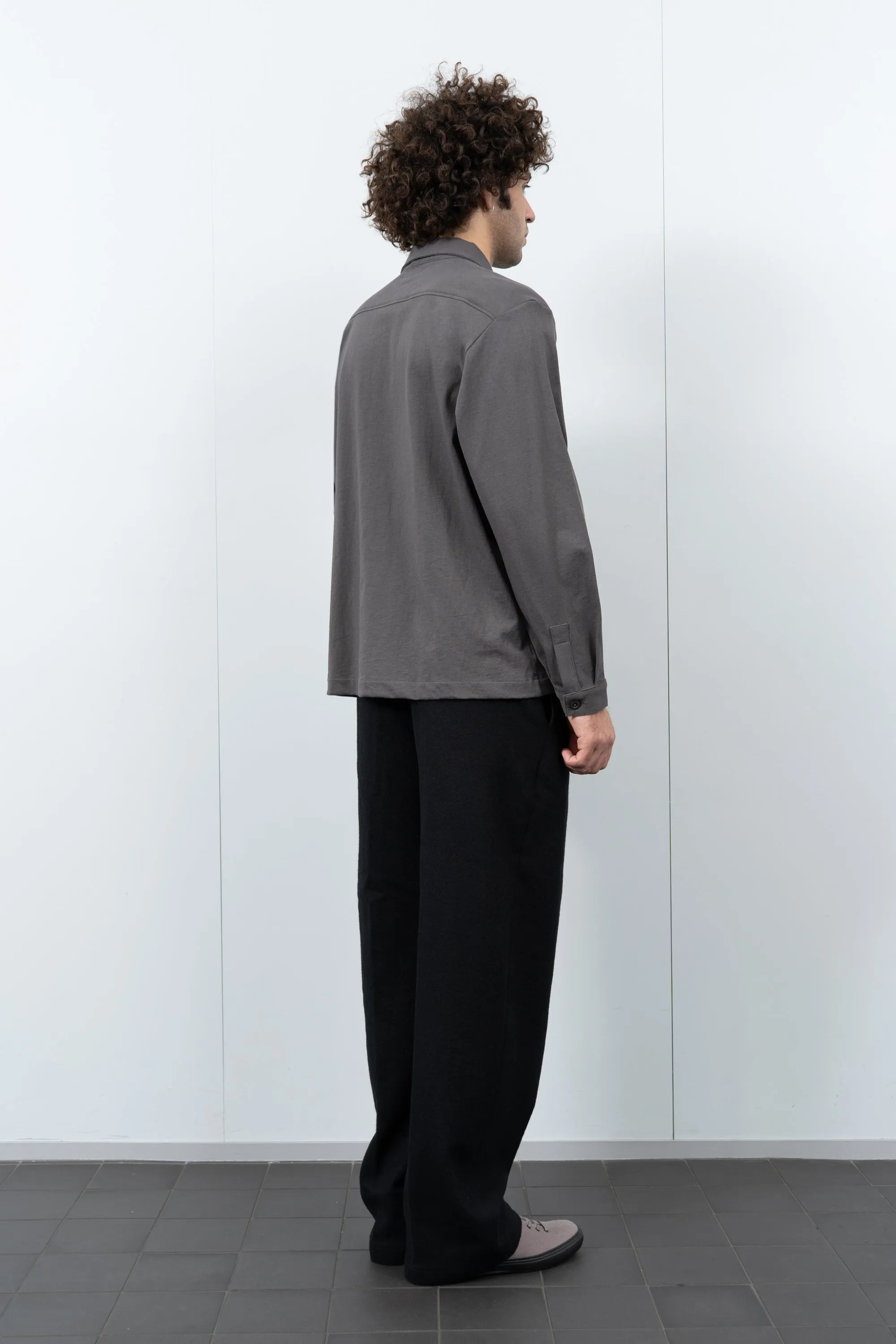 BARTLETT BUTTON DOWN - PEWTER sold by Lady White Co. product image thumbnail 3