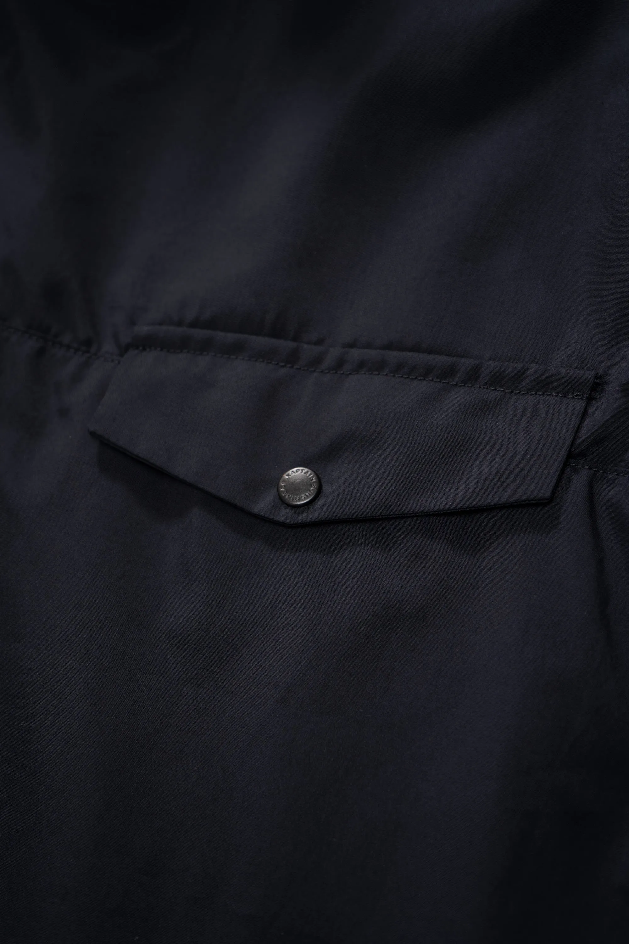 LW - C x KAPTAIN SUNSHINE SILK POLY PULLOVER - NAVY sold by Lady White Co. product image thumbnail 5