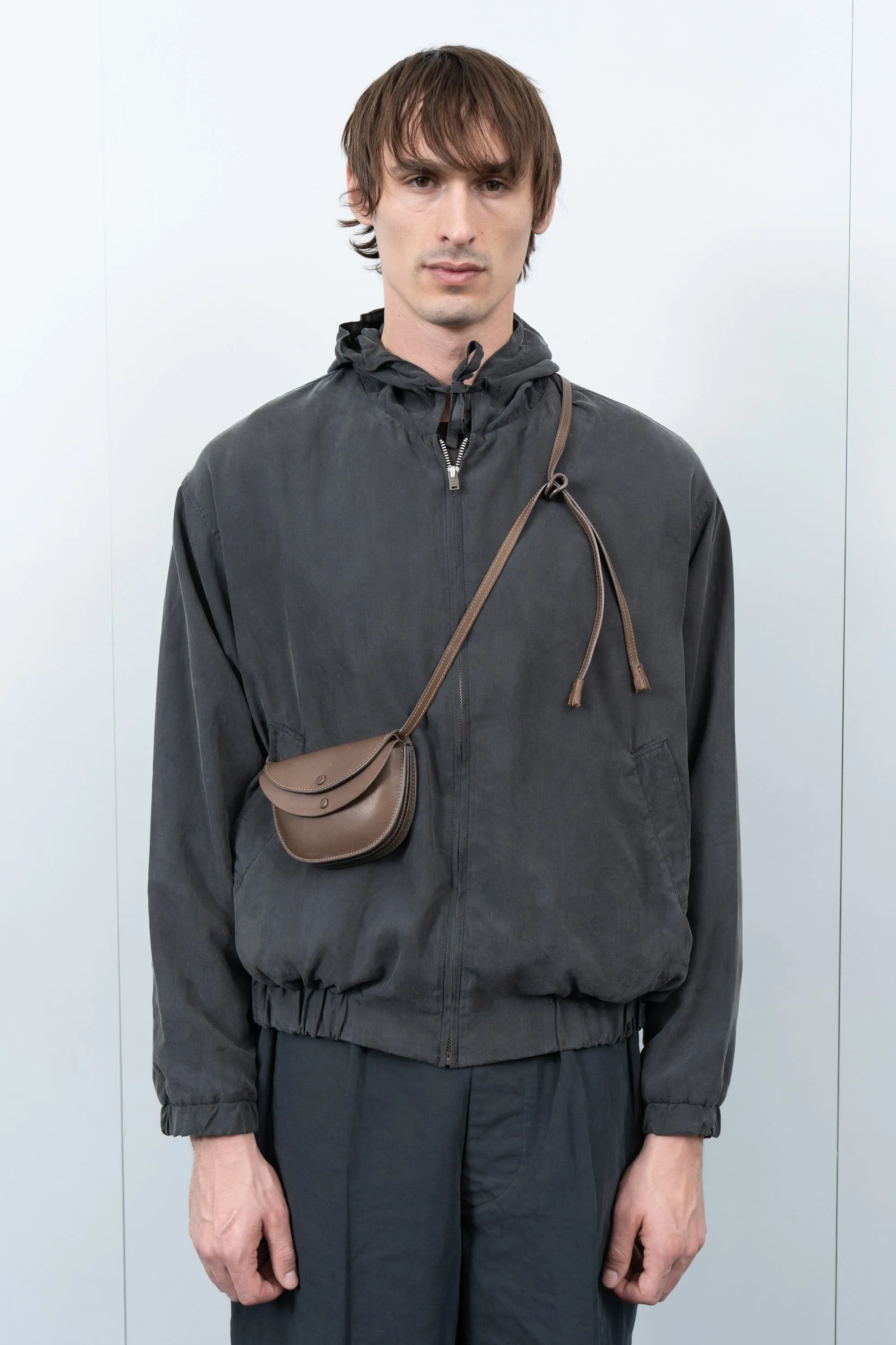 LW - C x KAPTAIN SUNSHINE LEATHER POUCH - BROWN SMOOTH sold by Lady White Co. product image thumbnail 2