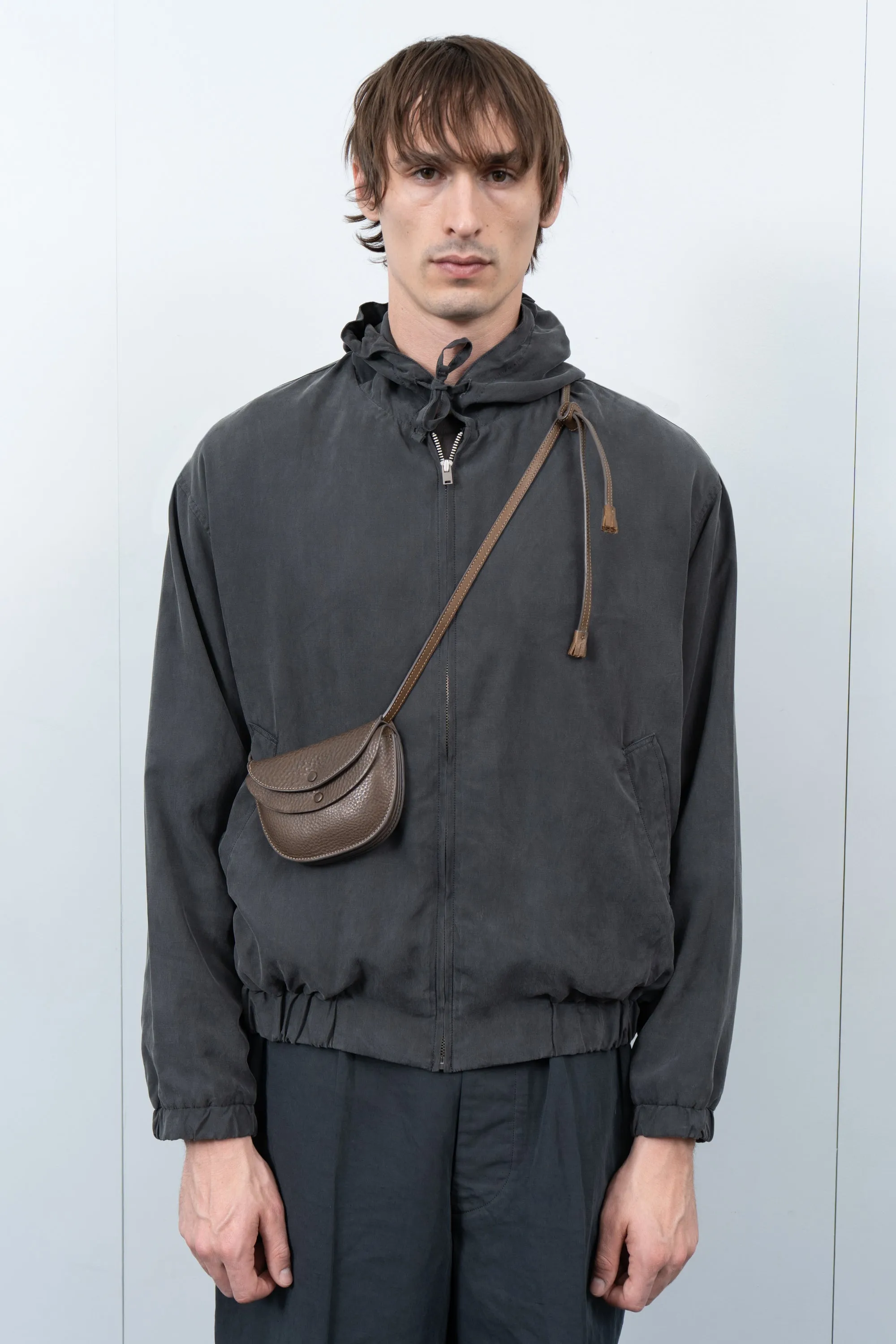 LW - C x KAPTAIN SUNSHINE LEATHER POUCH - BROWN PEBBLE sold by Lady White Co. product image thumbnail 2