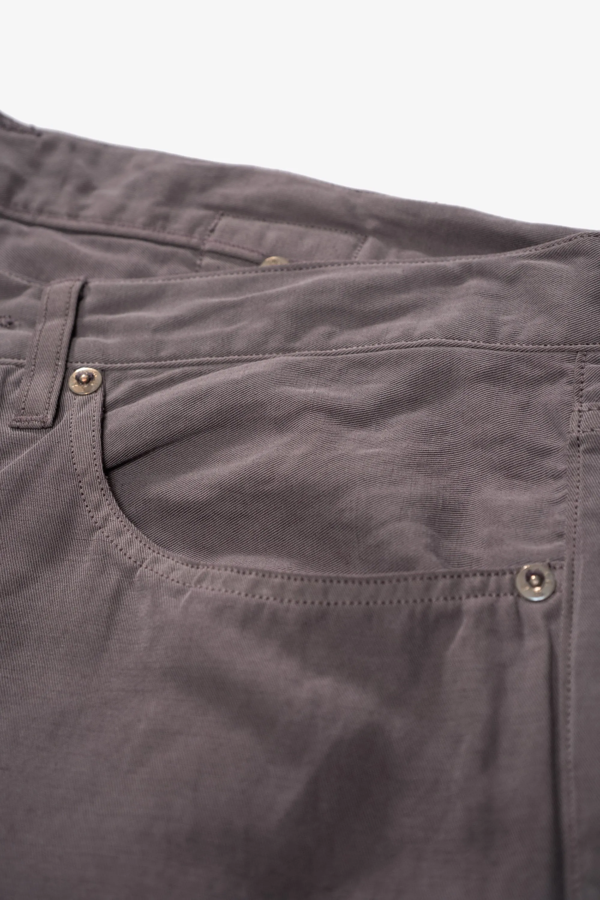 LW - C x KAPTAIN SUNSHINE COTTON LINEN PANT - DUST GREY sold by Lady White Co. product image thumbnail 5