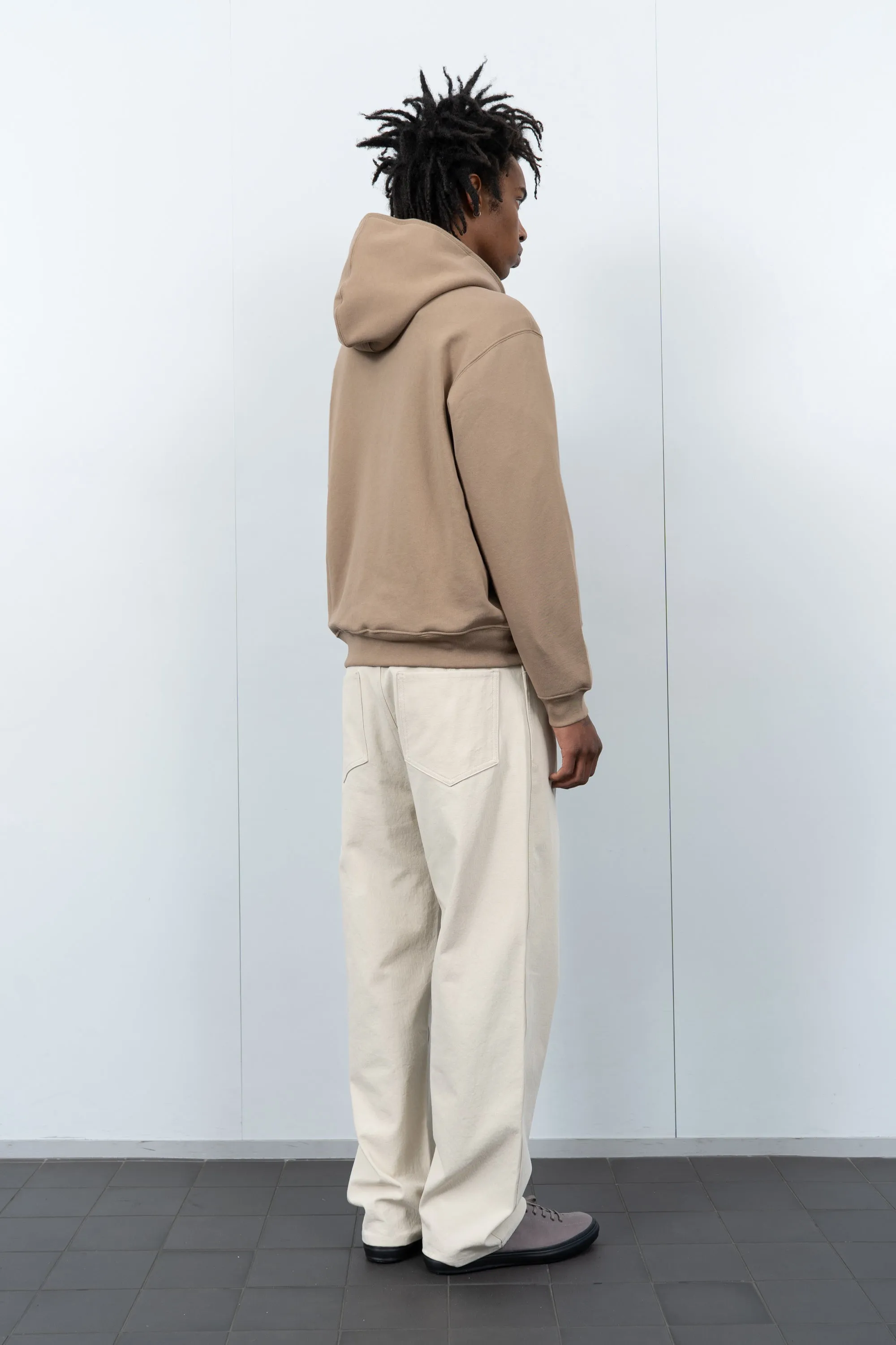 ZIP HOODIE - ELM sold by Lady White Co. product image thumbnail 3