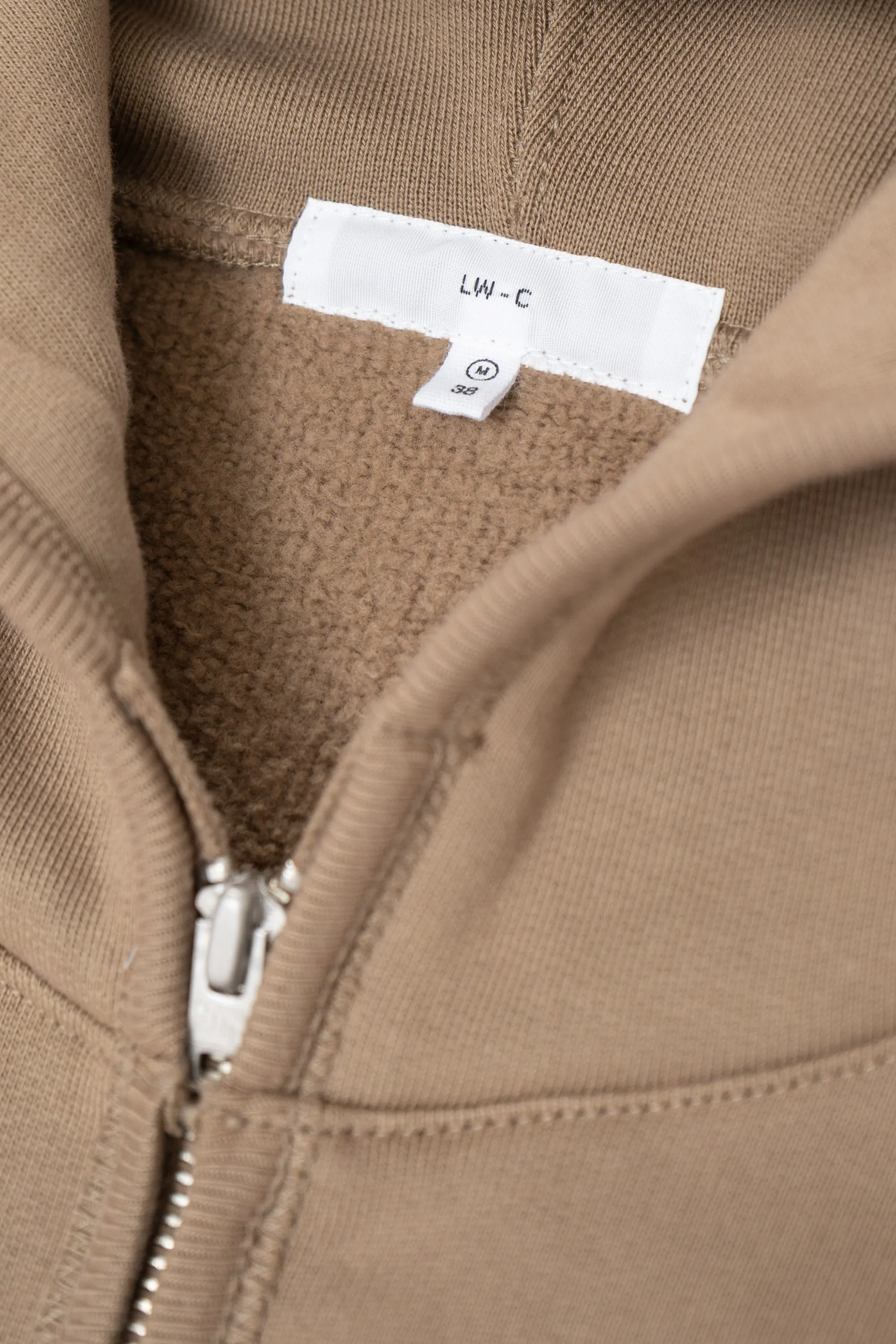 ZIP HOODIE - ELM sold by Lady White Co. product image thumbnail 4