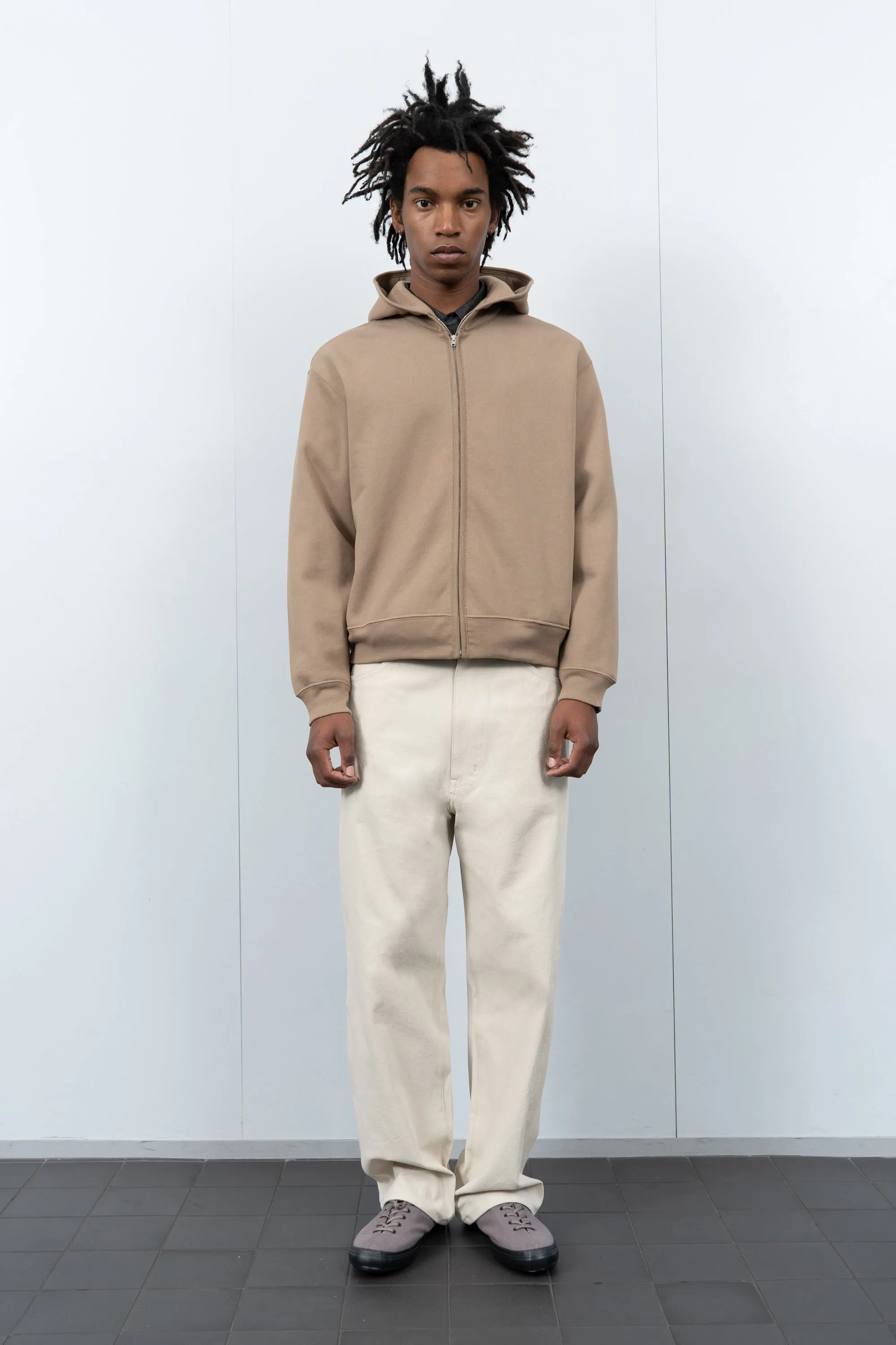ZIP HOODIE - ELM sold by Lady White Co. product image thumbnail 2