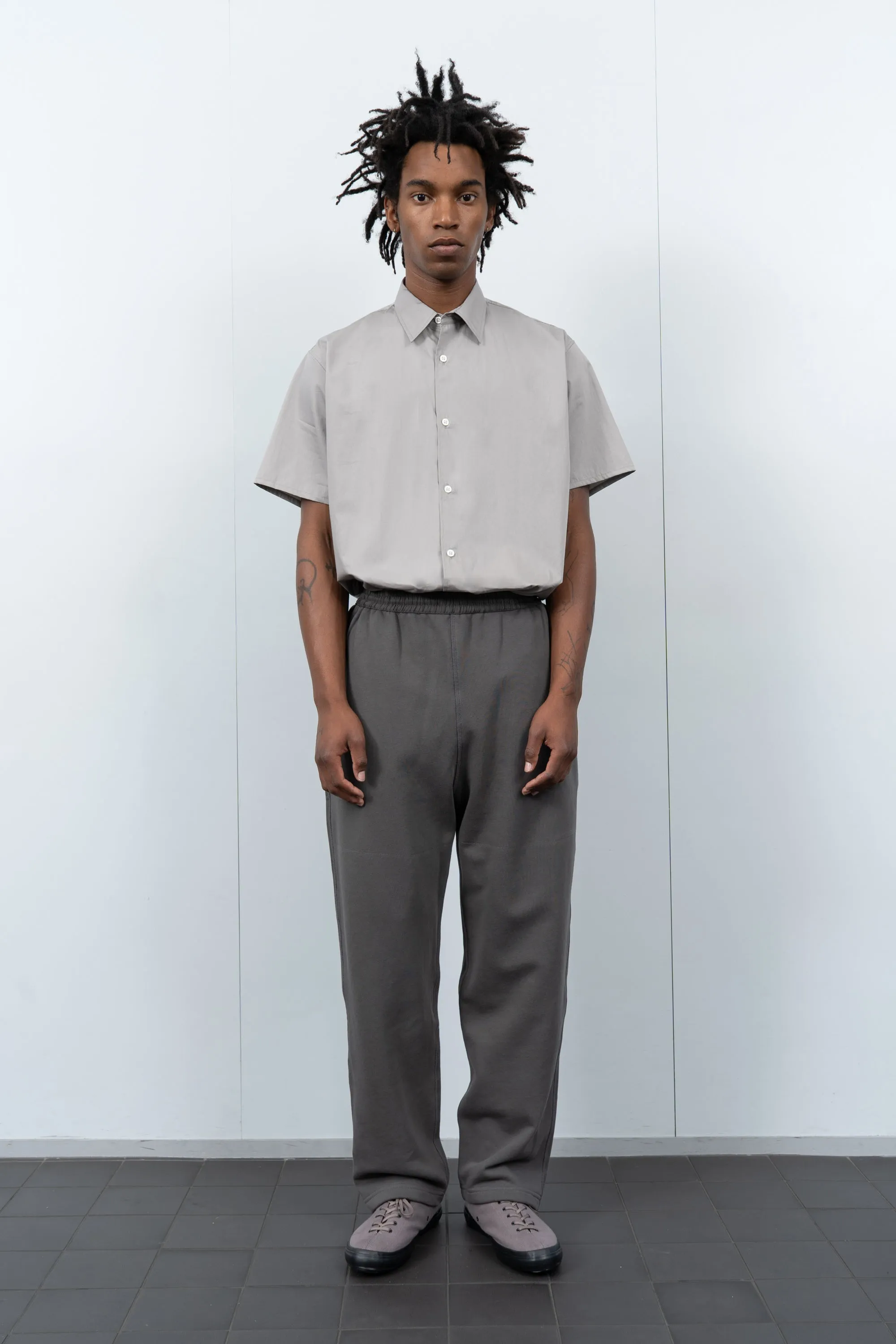 WOVEN WB SWEATPANT - PEWTER sold by Lady White Co. product image thumbnail 2