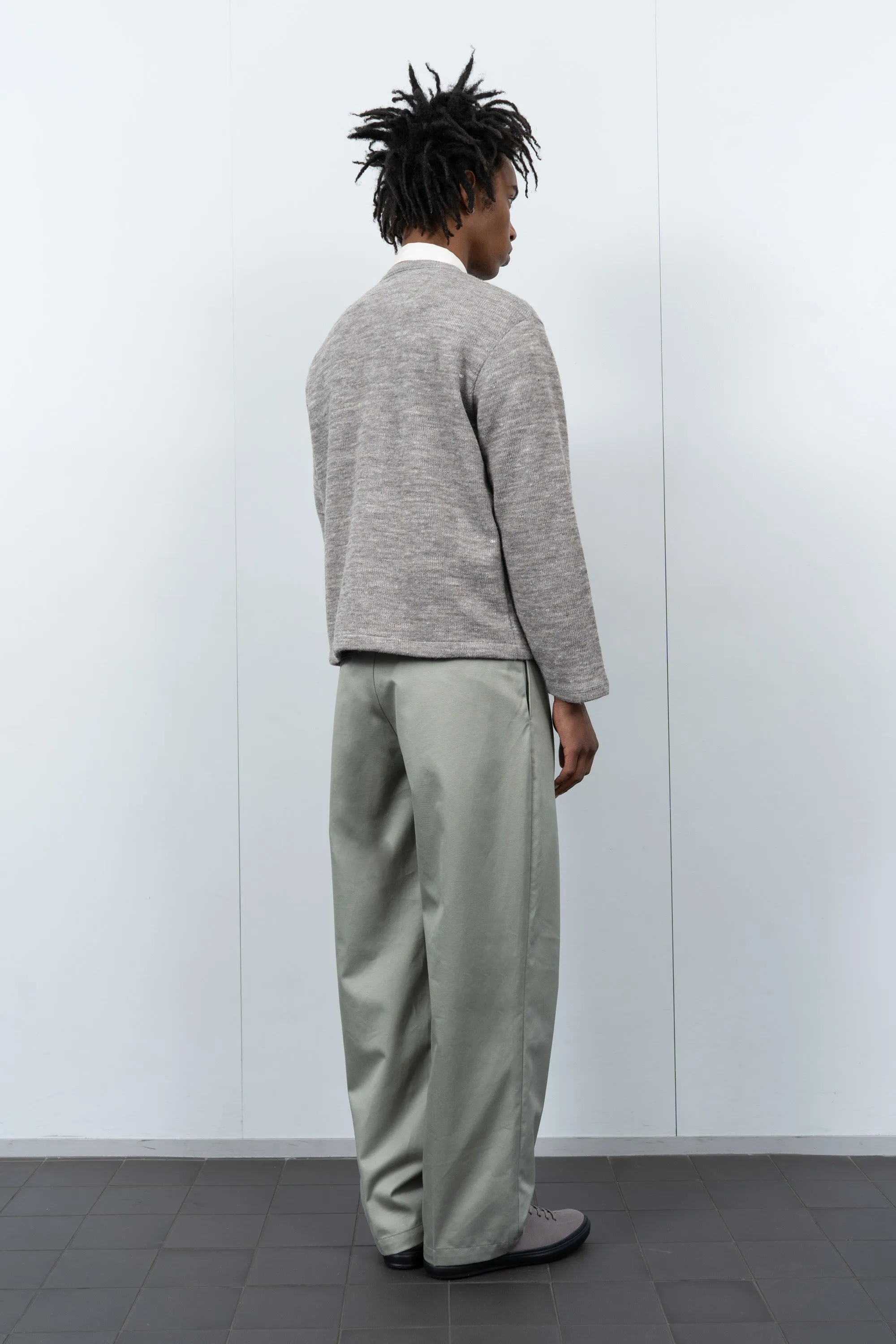 TWILL TROUSER - SAGE sold by Lady White Co. product image thumbnail 3