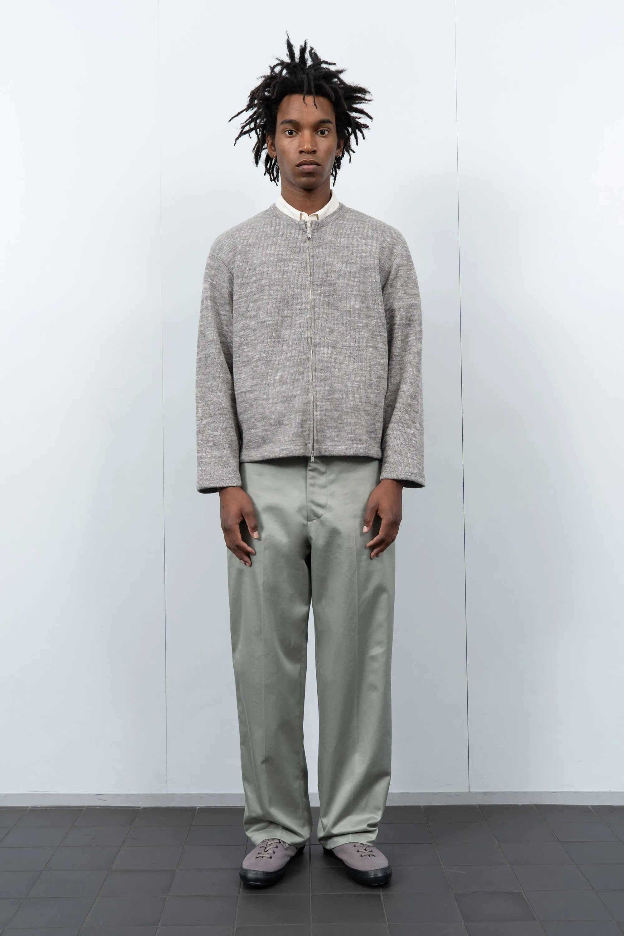 TWILL TROUSER - SAGE sold by Lady White Co. product image thumbnail 2