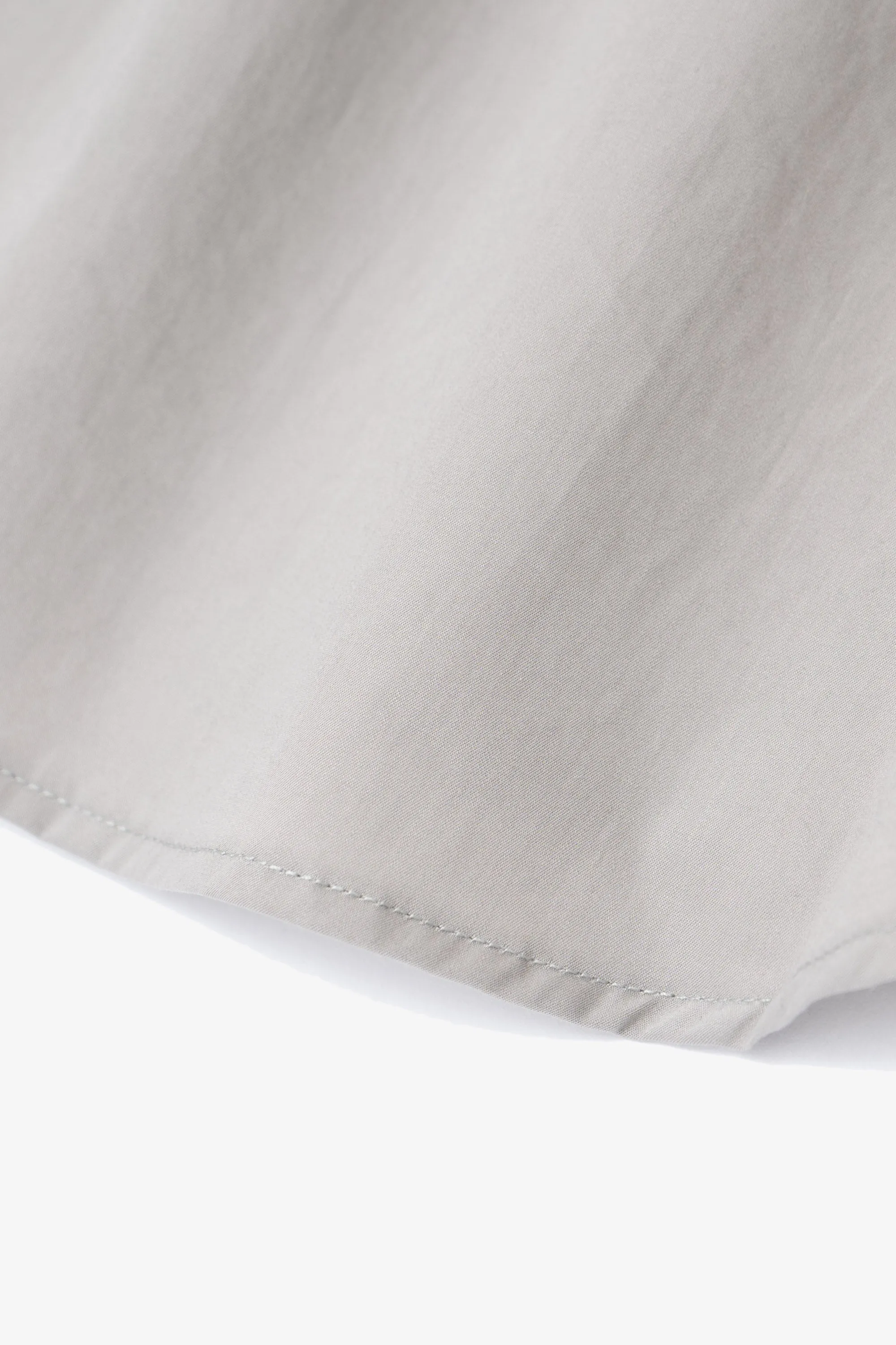 LYNN POPLIN S/S SHIRT - TRUE GREY sold by Lady White Co. product image thumbnail 5