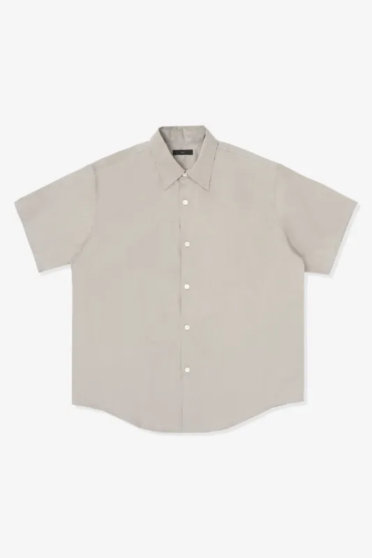 LYNN POPLIN S/S SHIRT - TRUE GREY made by Lady White Co.