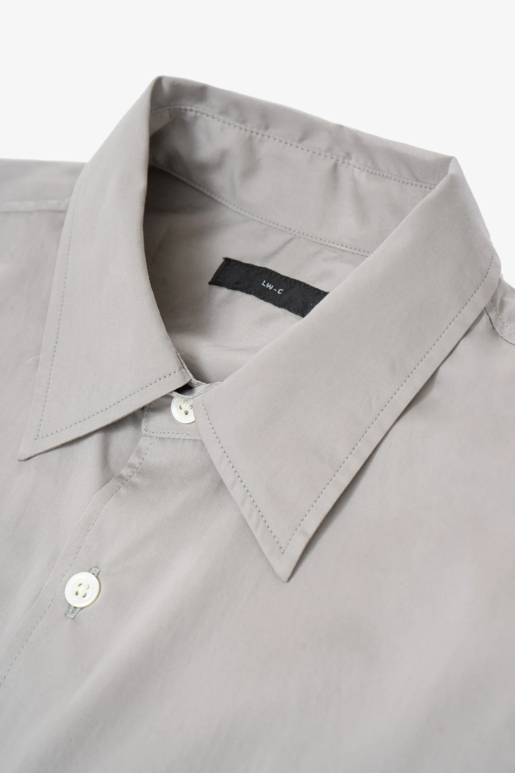 LYNN POPLIN S/S SHIRT - TRUE GREY sold by Lady White Co. product image thumbnail 4