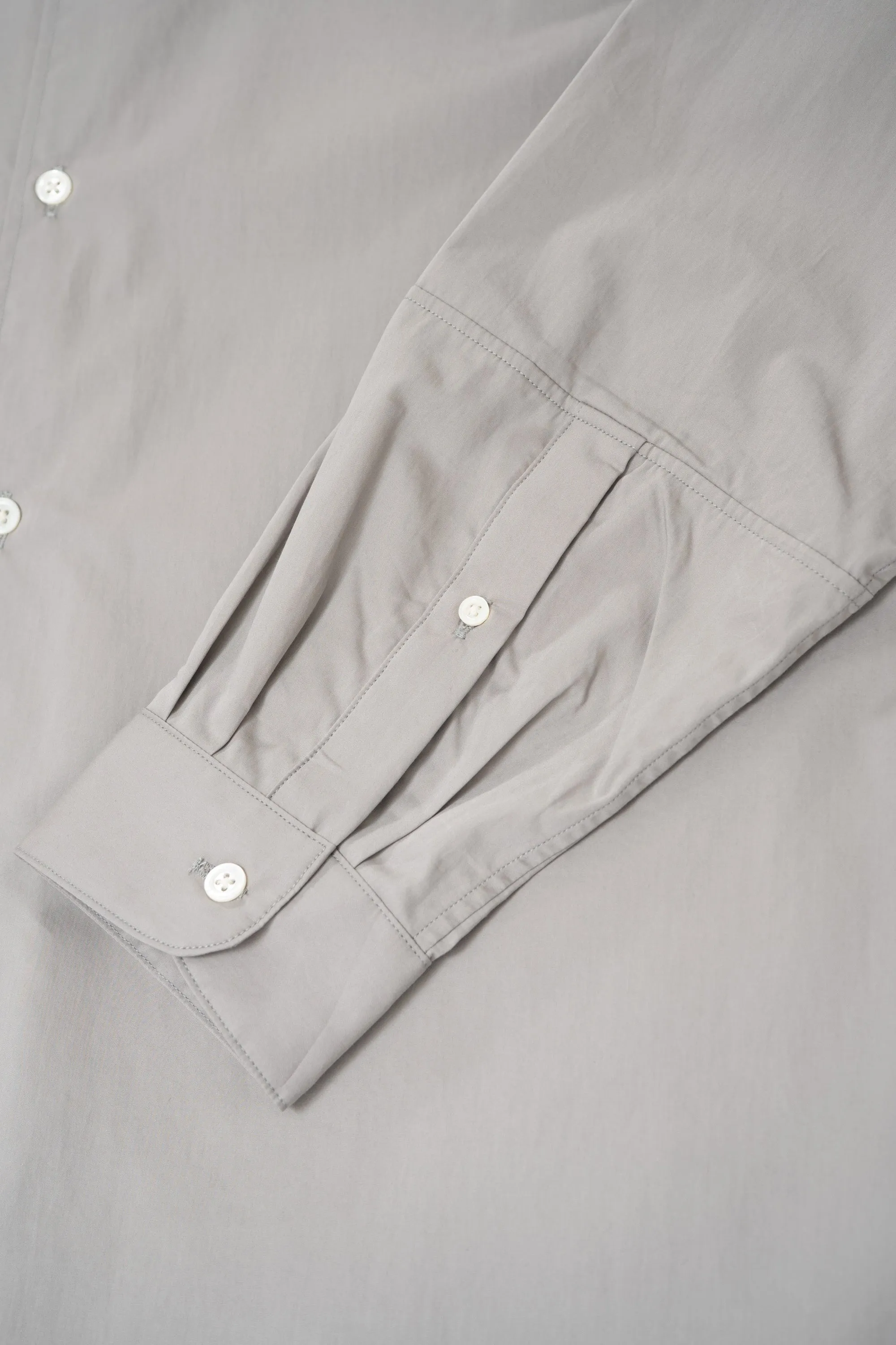 LYNN POPLIN L/S SHIRT - TRUE GREY sold by Lady White Co. product image thumbnail 5