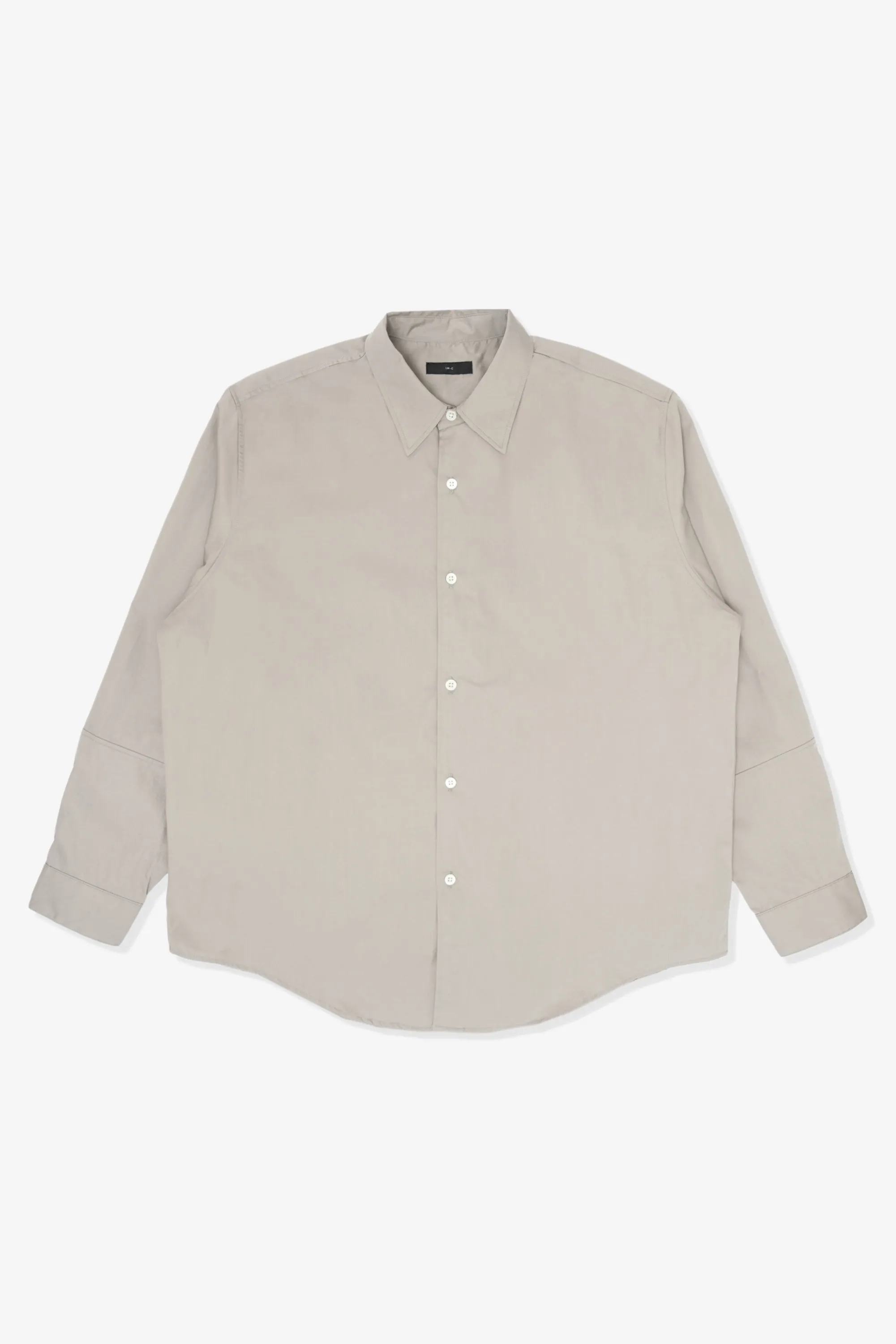 LYNN POPLIN L/S SHIRT - TRUE GREY sold by Lady White Co.
