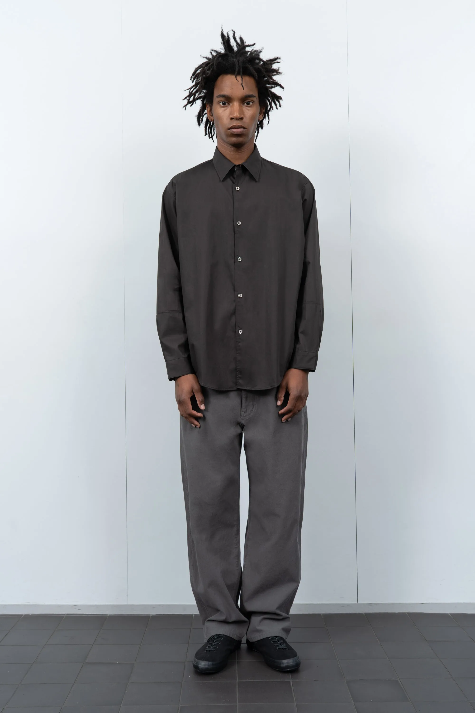 LYNN POPLIN L/S SHIRT - TIMBER sold by Lady White Co. product image thumbnail 2
