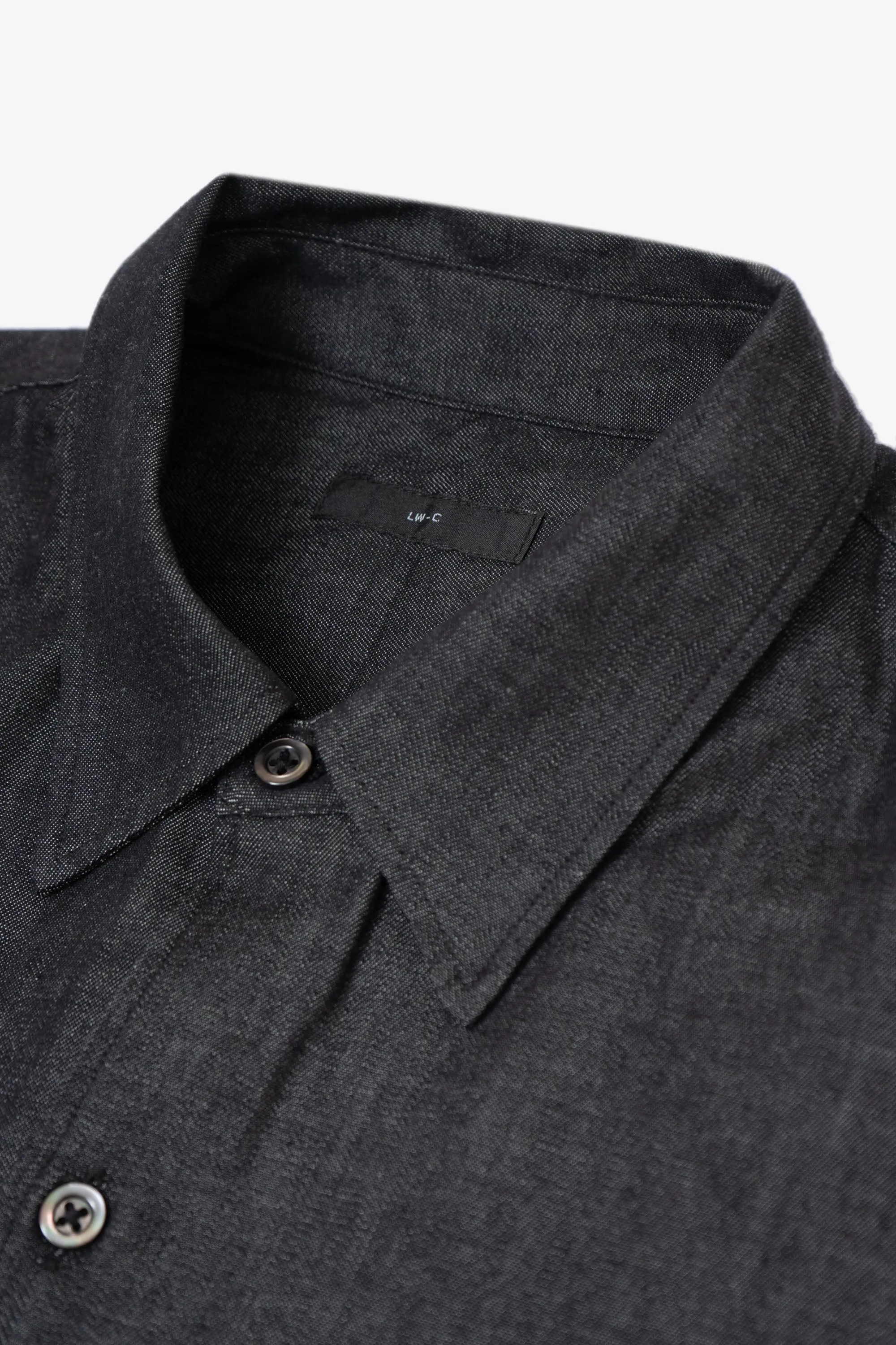 LYNN CHAMBRAY L/S SHIRT - BLACK CHAMBRAY sold by Lady White Co. product image thumbnail 5