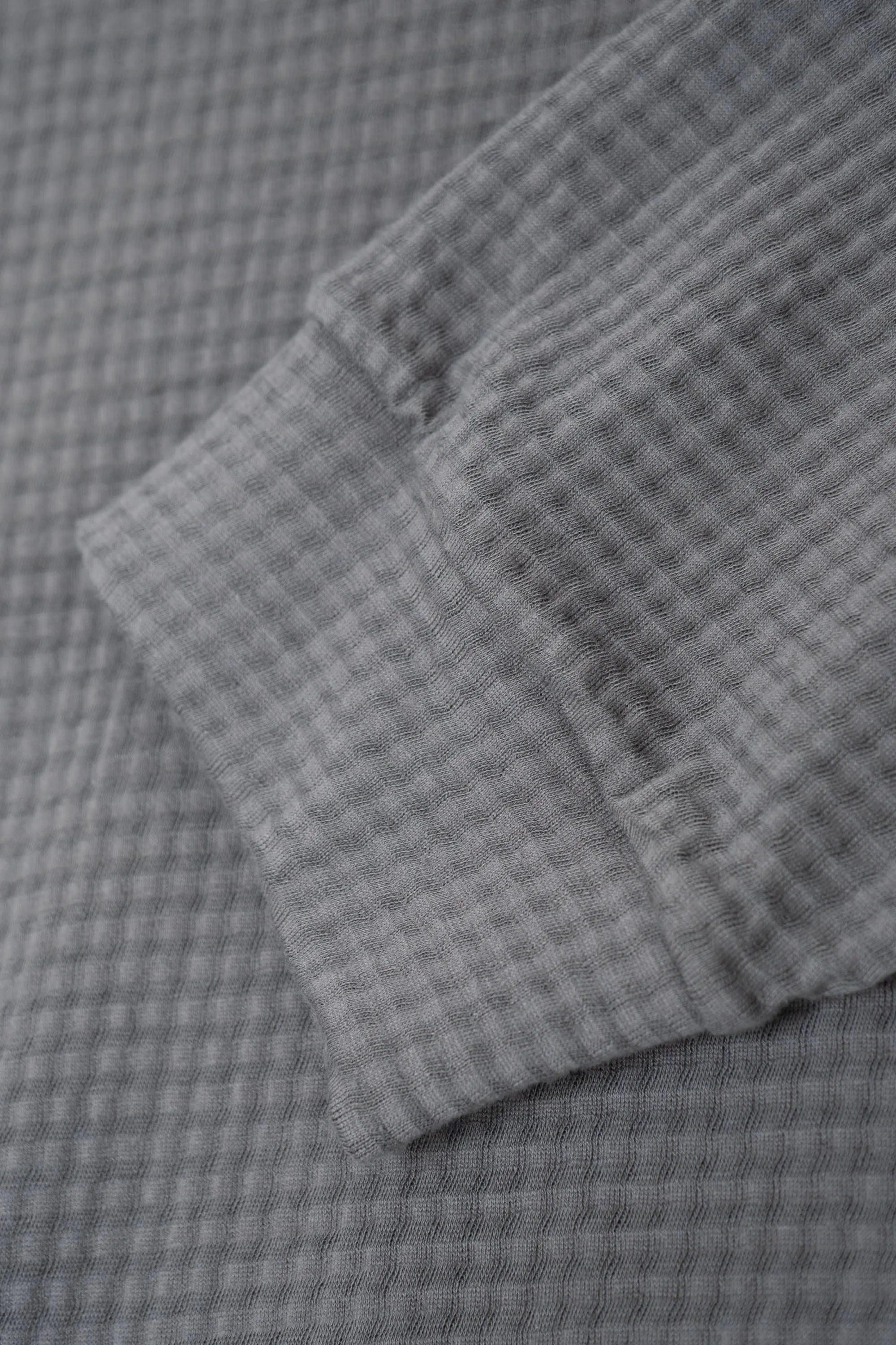 2-PLY GAUZE CREWNECK - PEWTER sold by Lady White Co. product image thumbnail 4