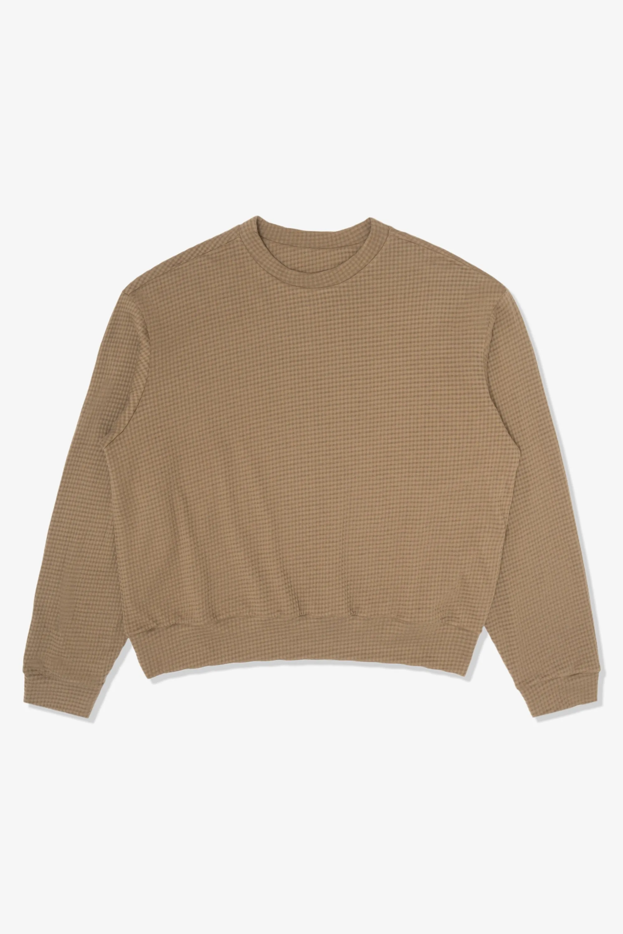 2-PLY GAUZE CREWNECK - ELM sold by Lady White Co.