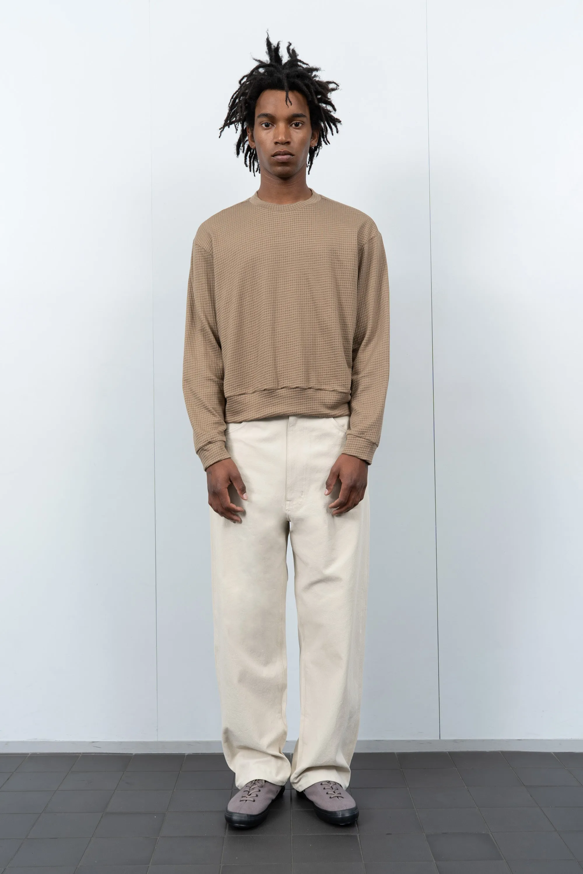 2-PLY GAUZE CREWNECK - ELM sold by Lady White Co. product image thumbnail 2