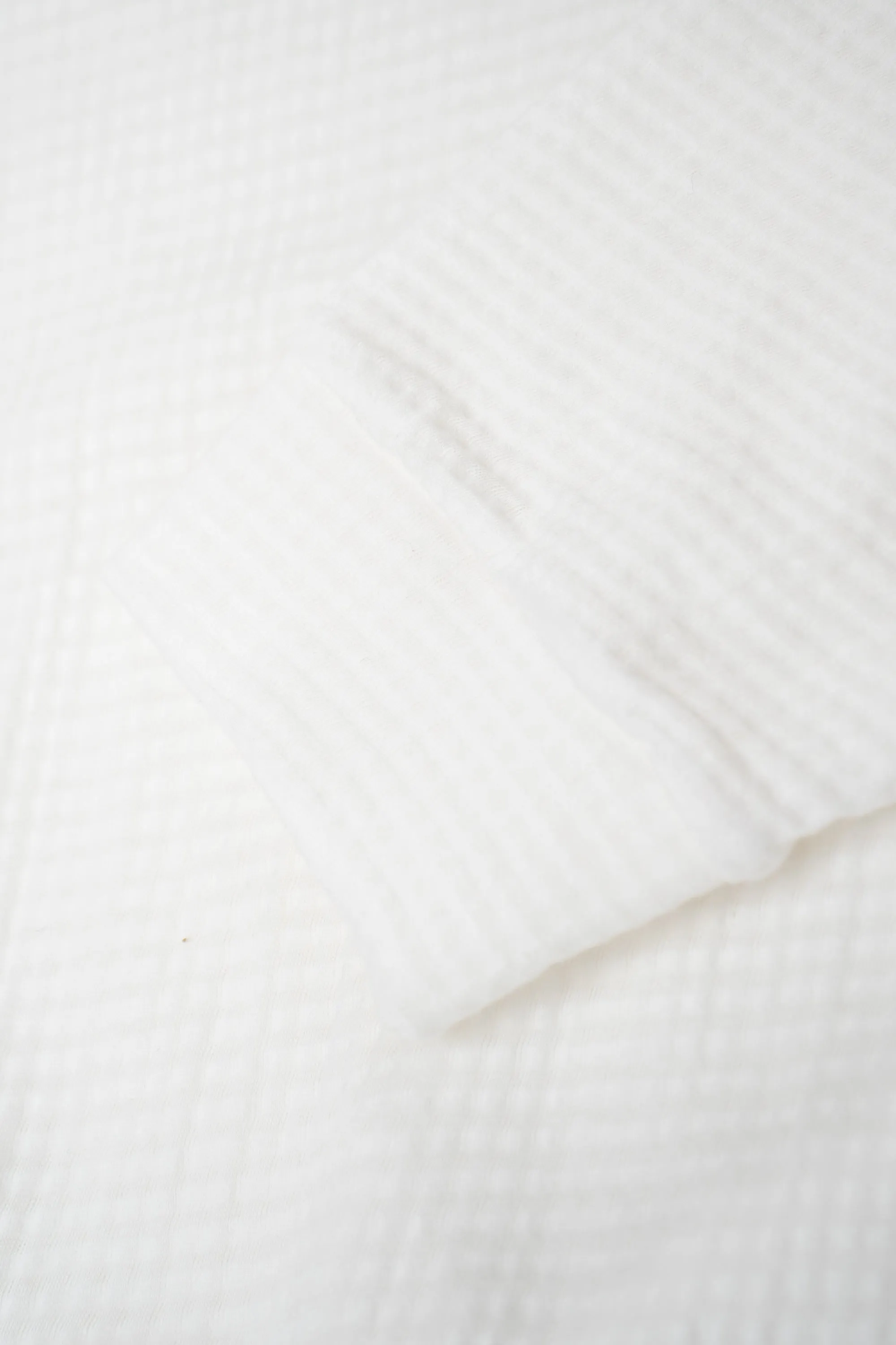 2-PLY GAUZE CREWNECK - WHITE sold by Lady White Co. product image thumbnail 4