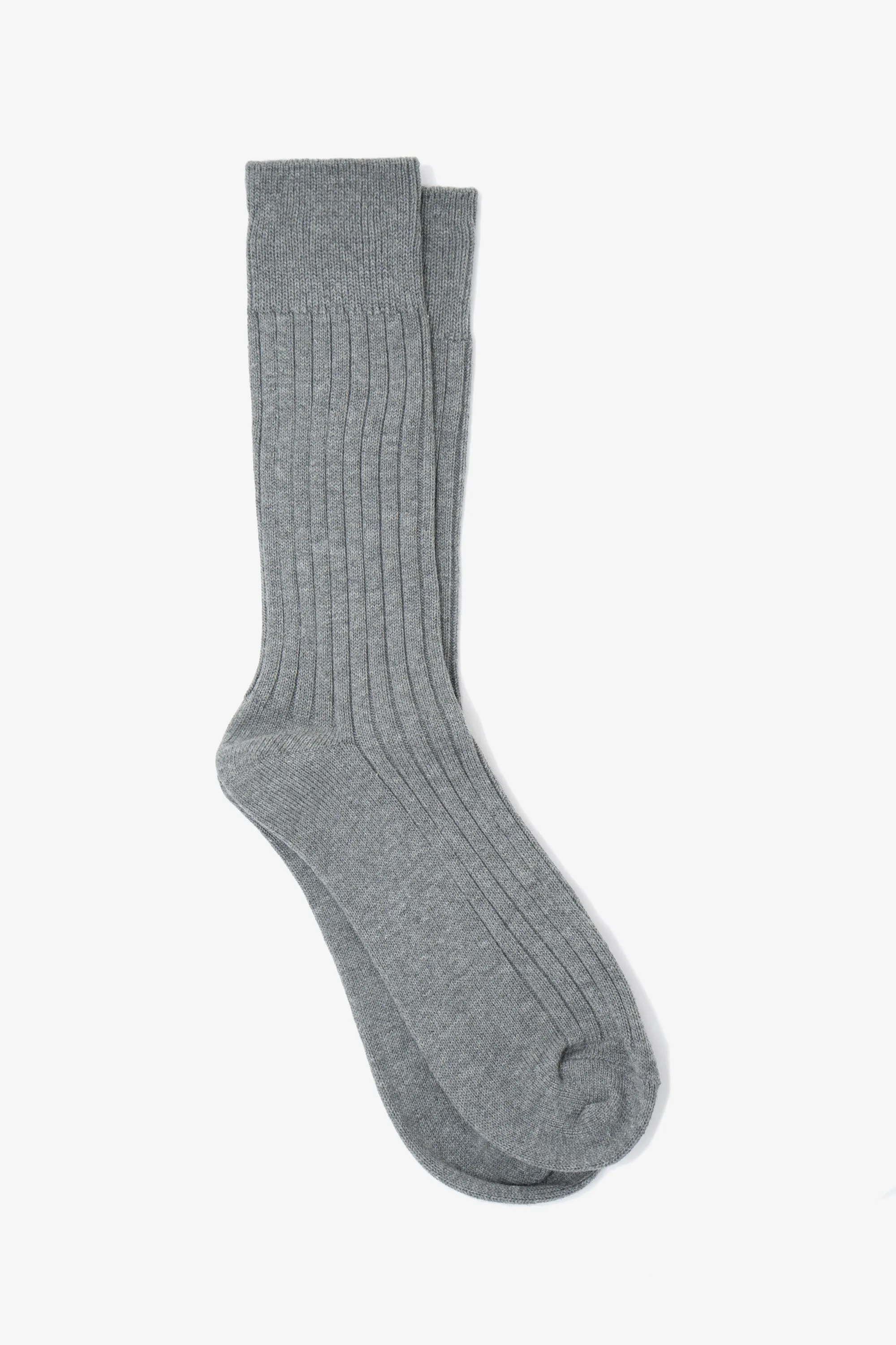 LW - C SOCK - DARK GREY MELANGE sold by Lady White Co. product image thumbnail 2