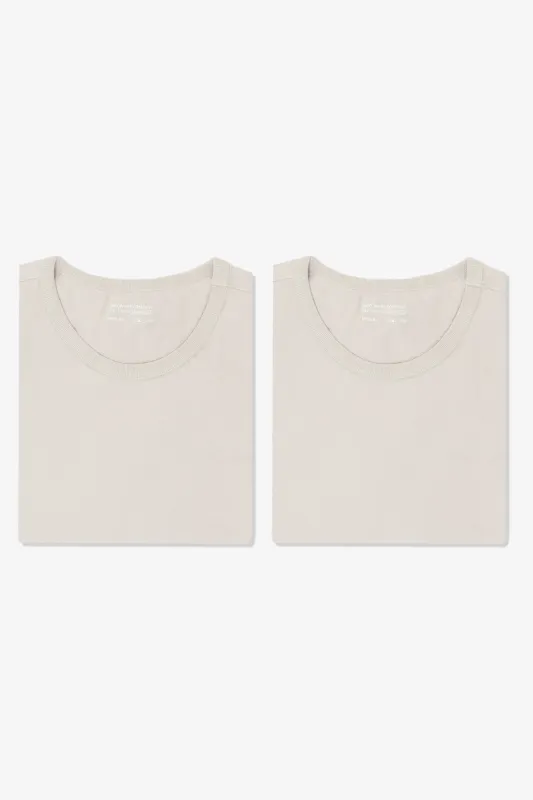 OUR T-SHIRT 2-PACK - SOLAR GREY made by Lady White Co.