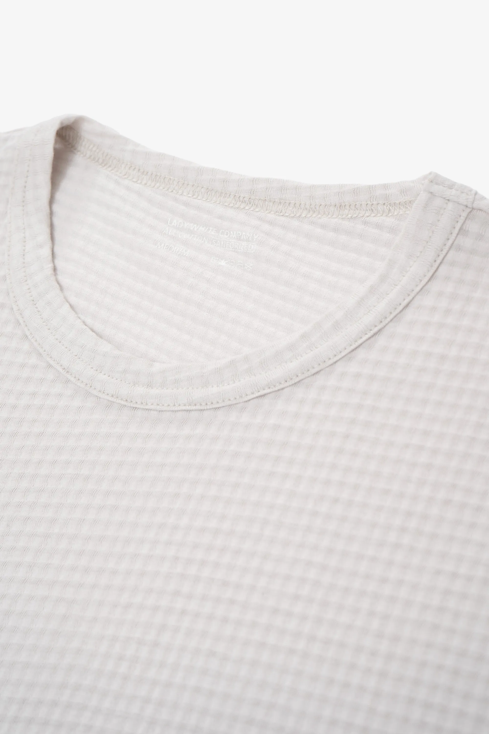 SHEER GAUZE T-SHIRT - SOLAR GREY sold by Lady White Co. product image thumbnail 2