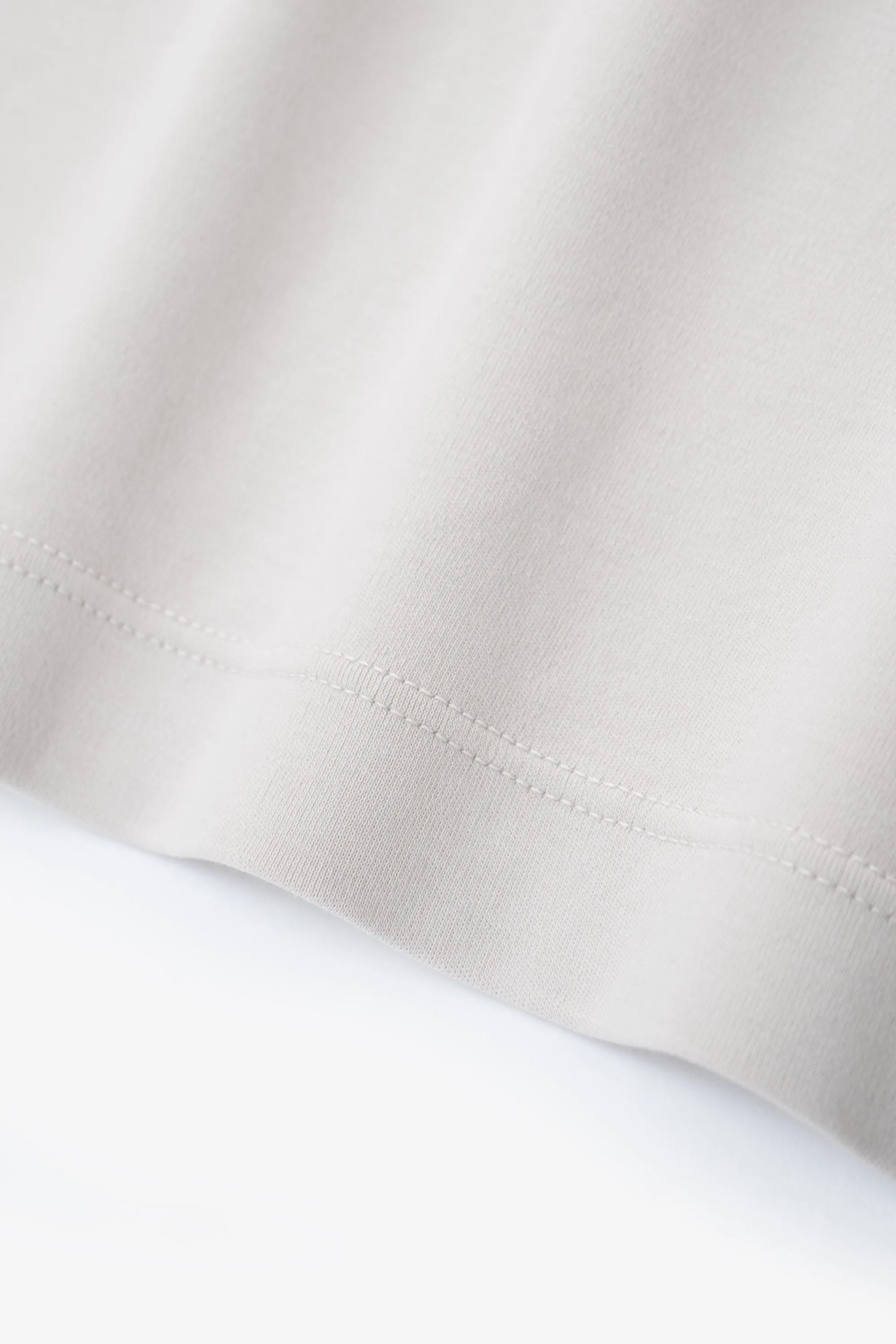 INTERLOCK TWO BUTTON POLO - SOLAR GREY sold by Lady White Co. product image thumbnail 3