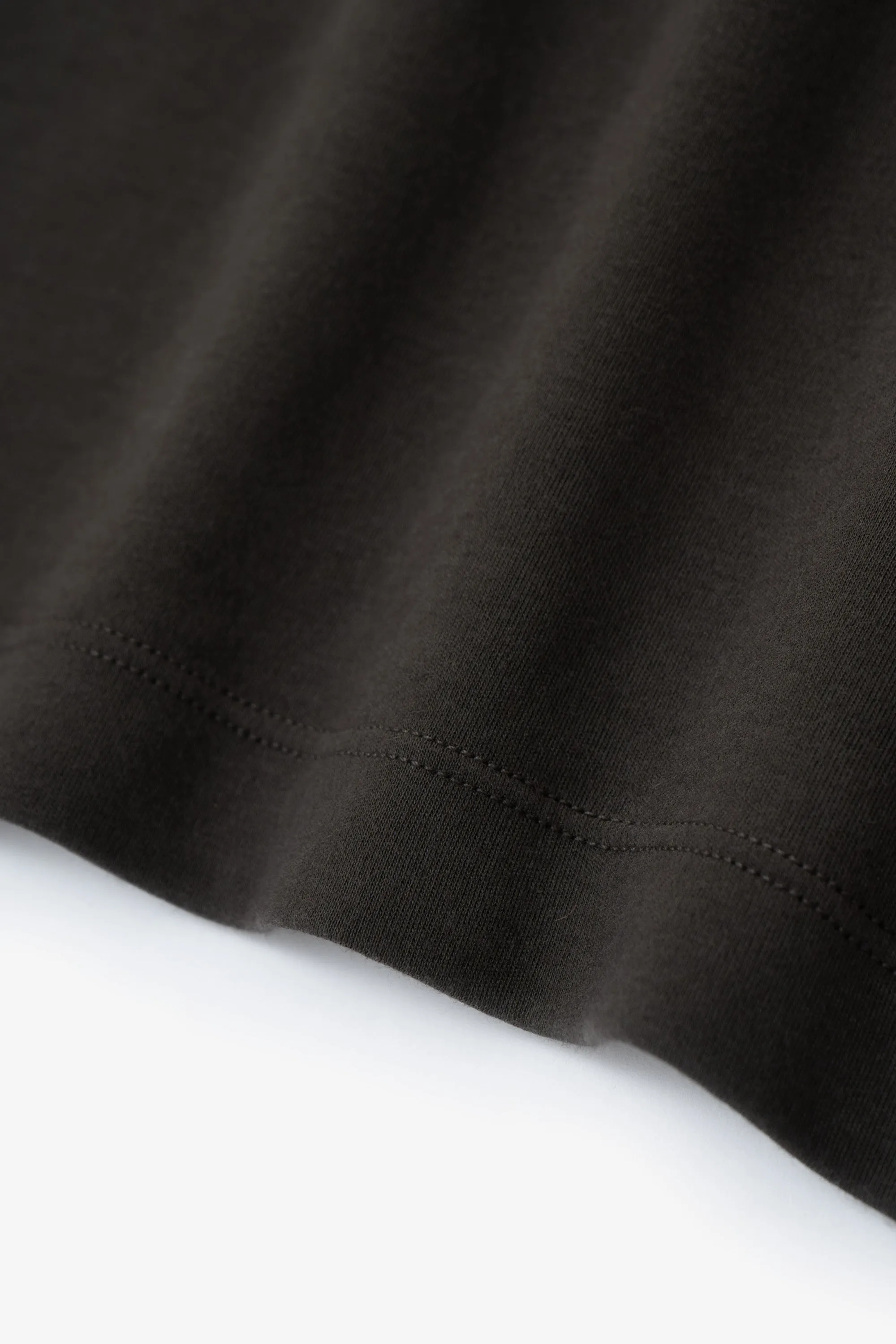 INTERLOCK TWO BUTTON POLO - FLINT sold by Lady White Co. product image thumbnail 3