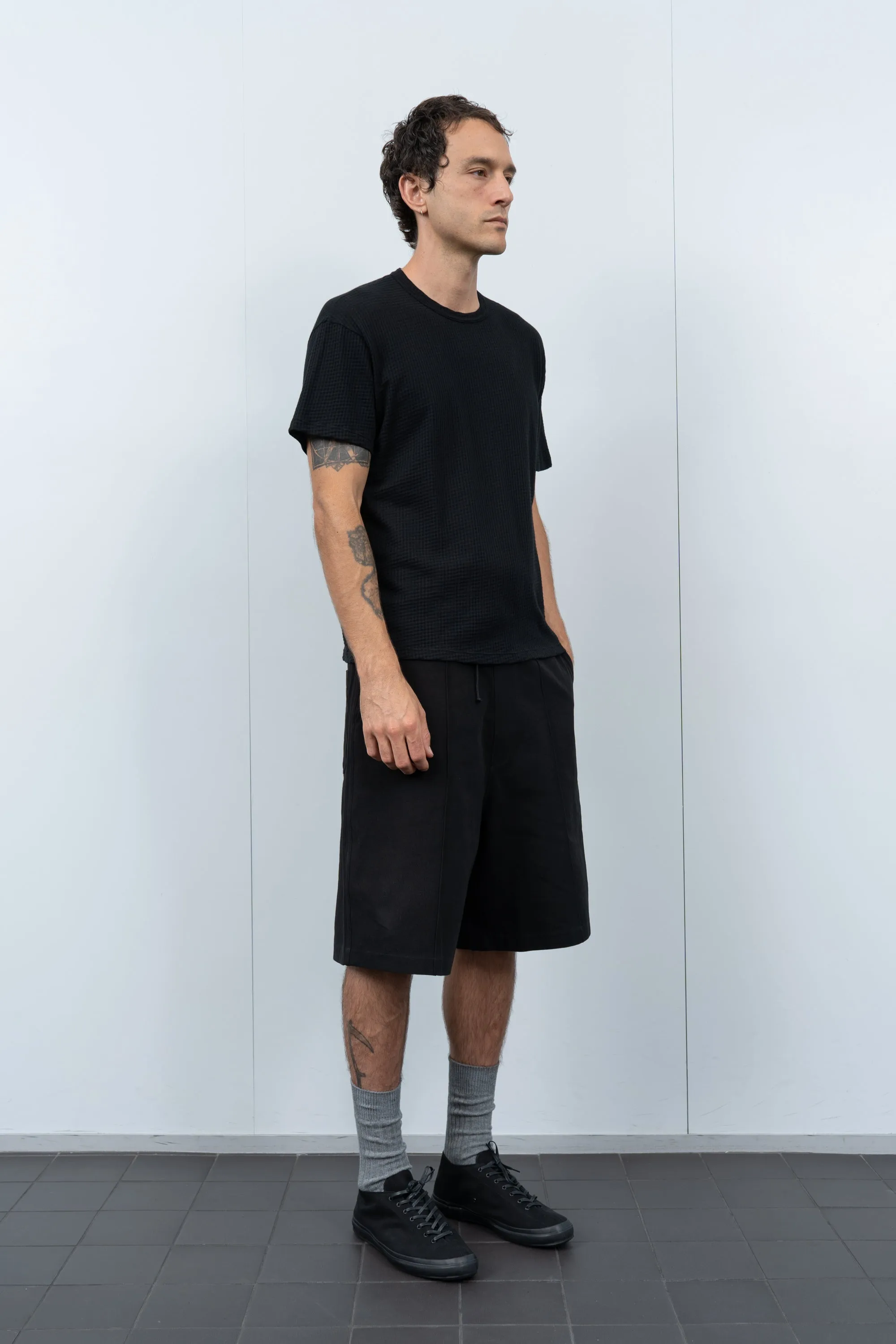 CC BAND SHORT - BLACK sold by Lady White Co. product image thumbnail 3