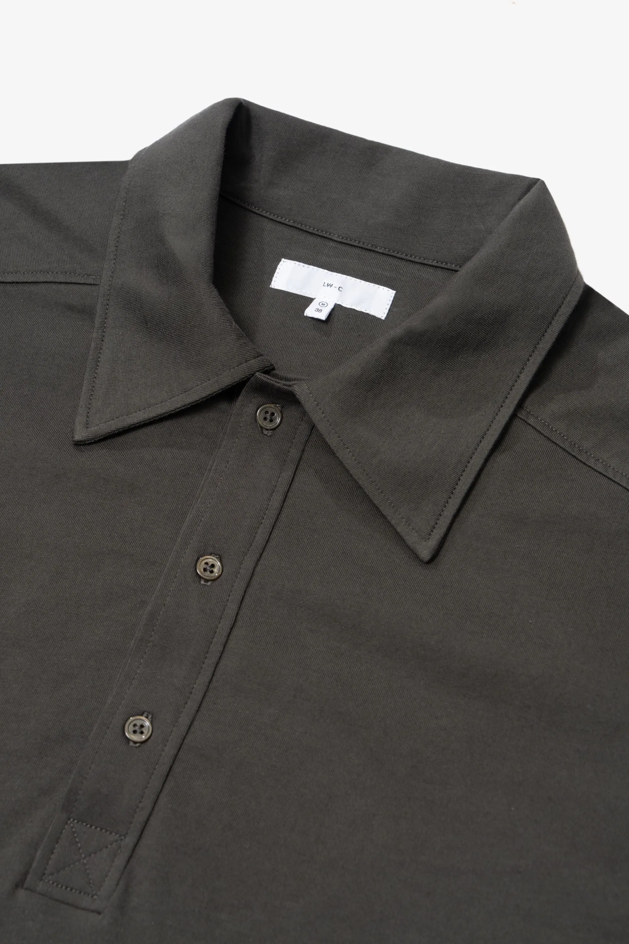 L/S WALTER POLO - GRANITE sold by Lady White Co. product image thumbnail 2