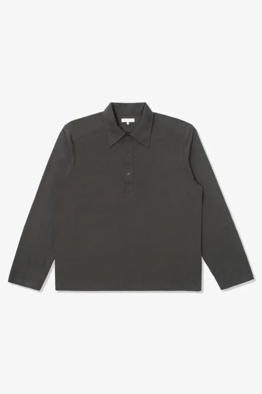 L/S WALTER POLO - GRANITE made by Lady White Co.