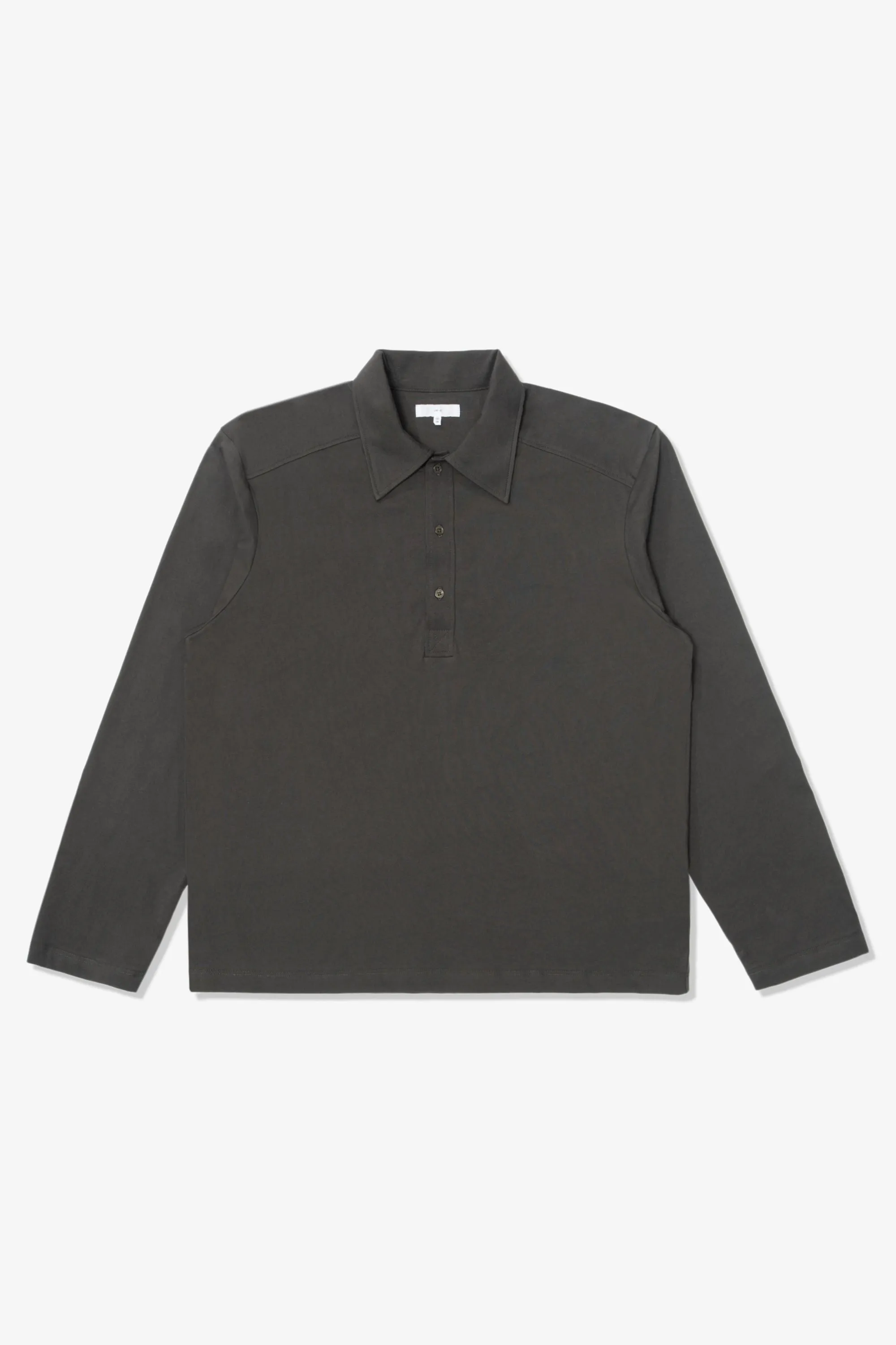 L/S WALTER POLO - GRANITE sold by Lady White Co.