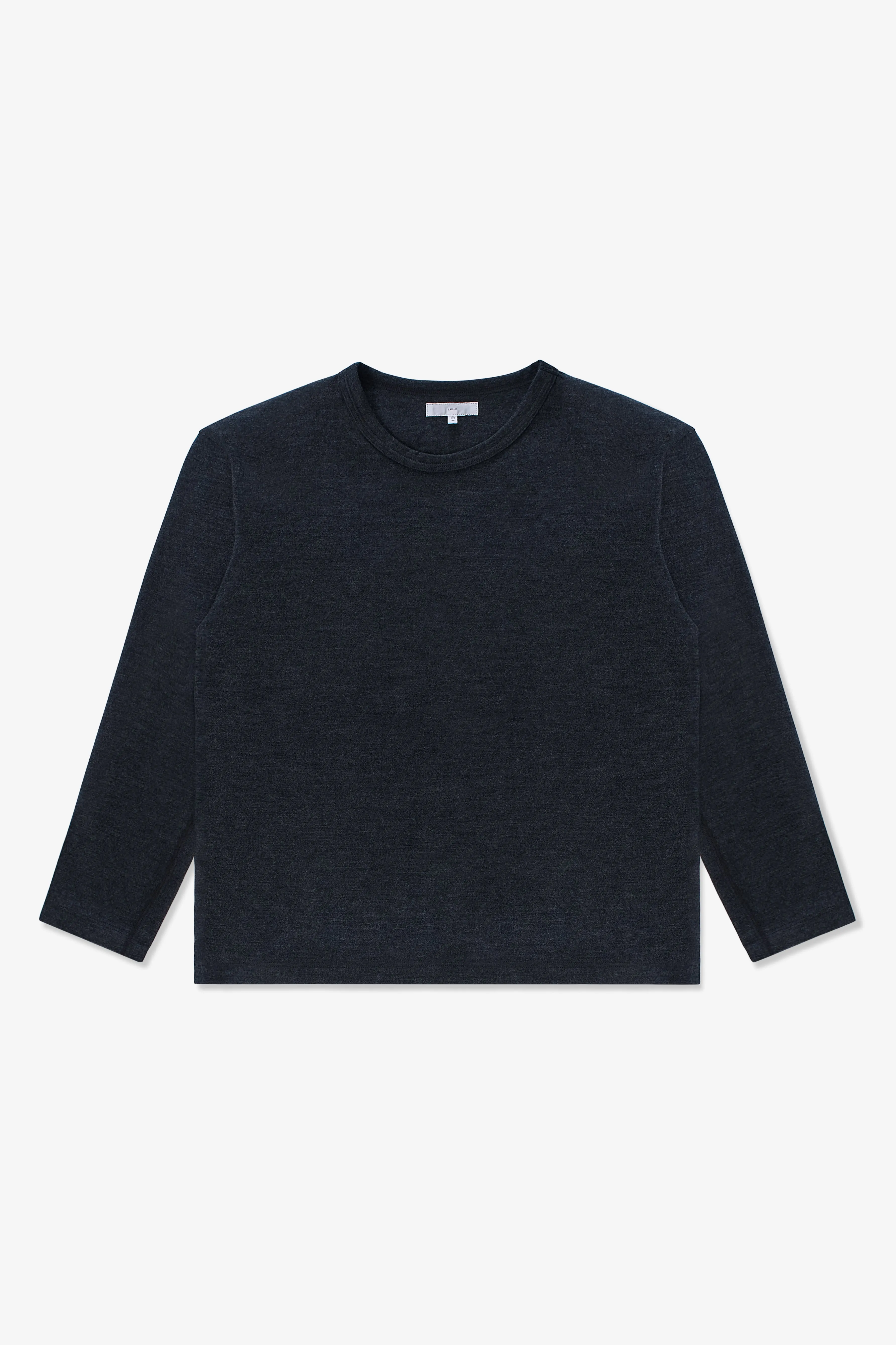 L/S WOOL CARLEN T-SHIRT - CHARCOAL sold by Lady White Co.