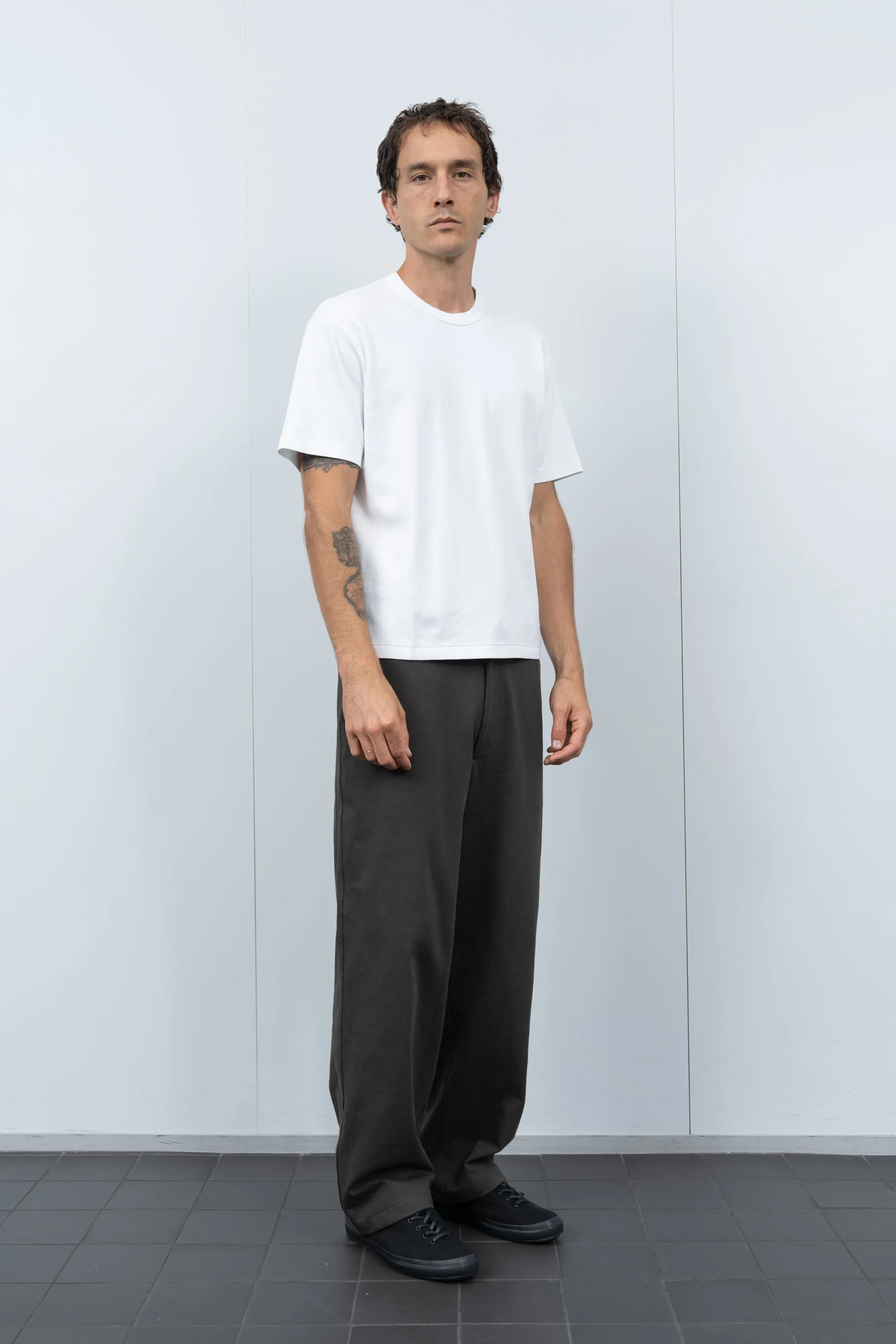 PIMA LOCK T-SHIRT - WHITE sold by Lady White Co. product image thumbnail 3