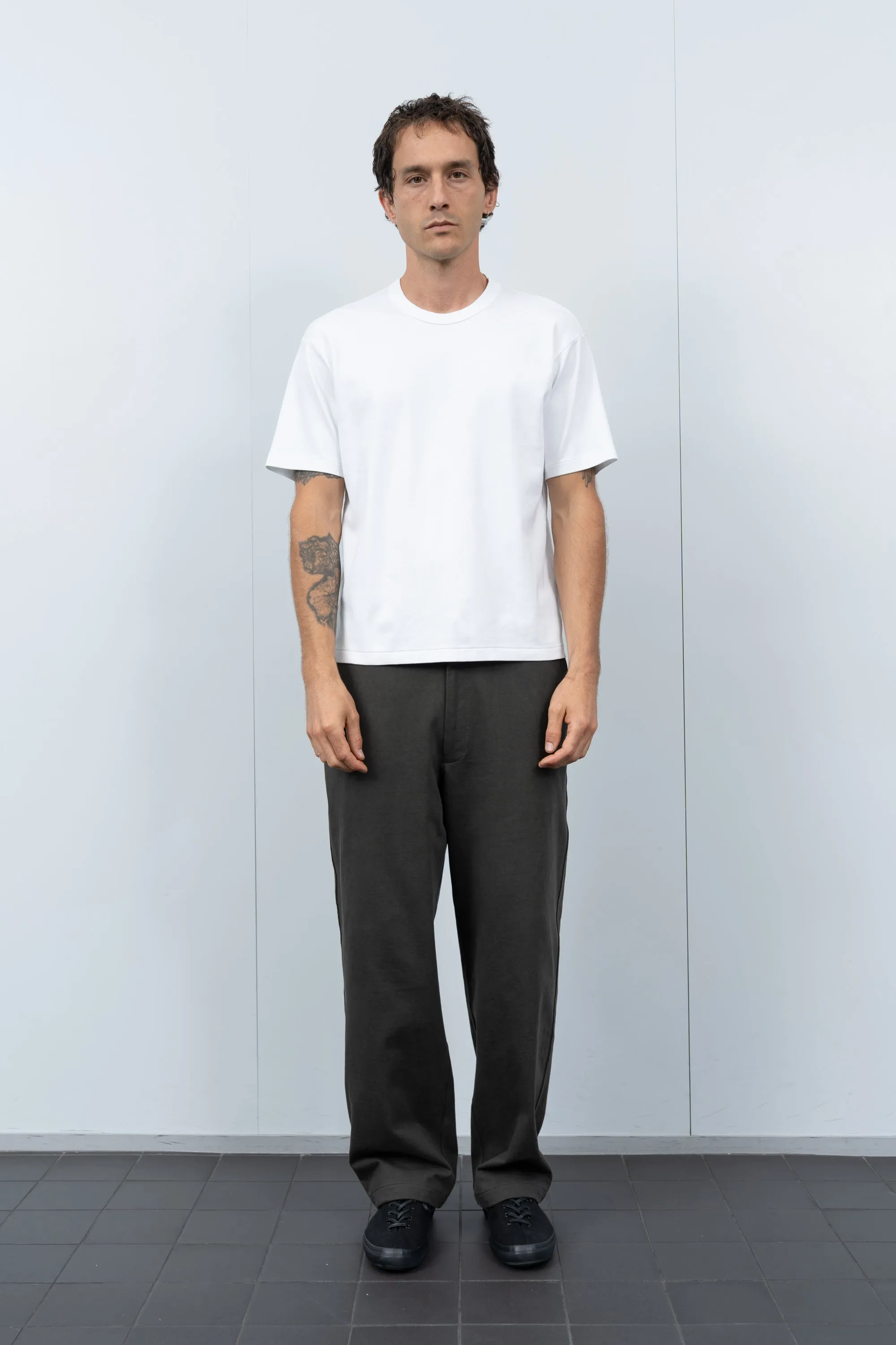 PIMA LOCK T-SHIRT - WHITE sold by Lady White Co. product image thumbnail 2