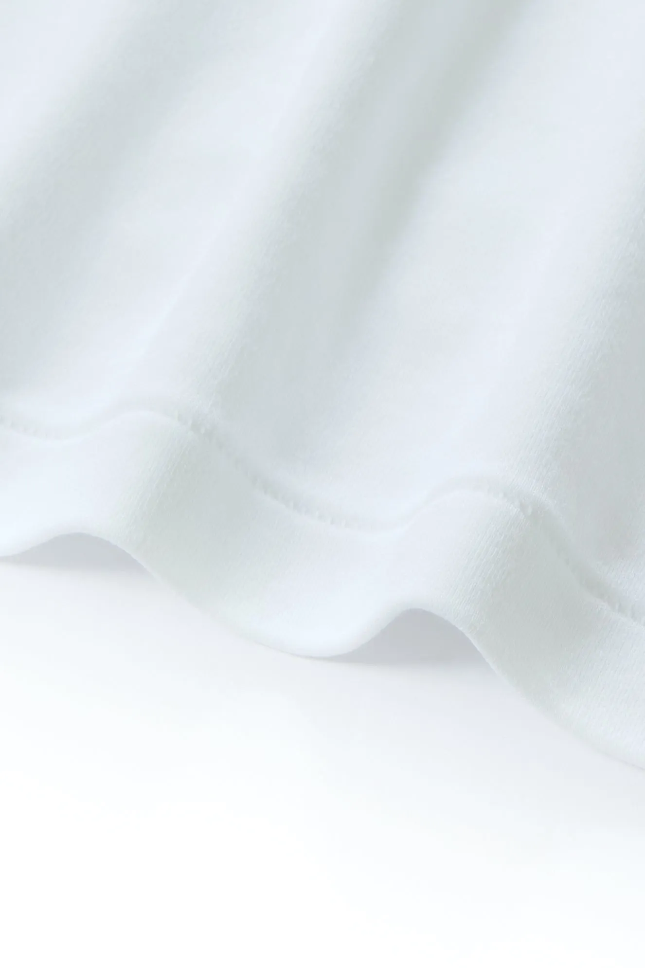 PIMA LOCK T-SHIRT - WHITE sold by Lady White Co. product image thumbnail 5