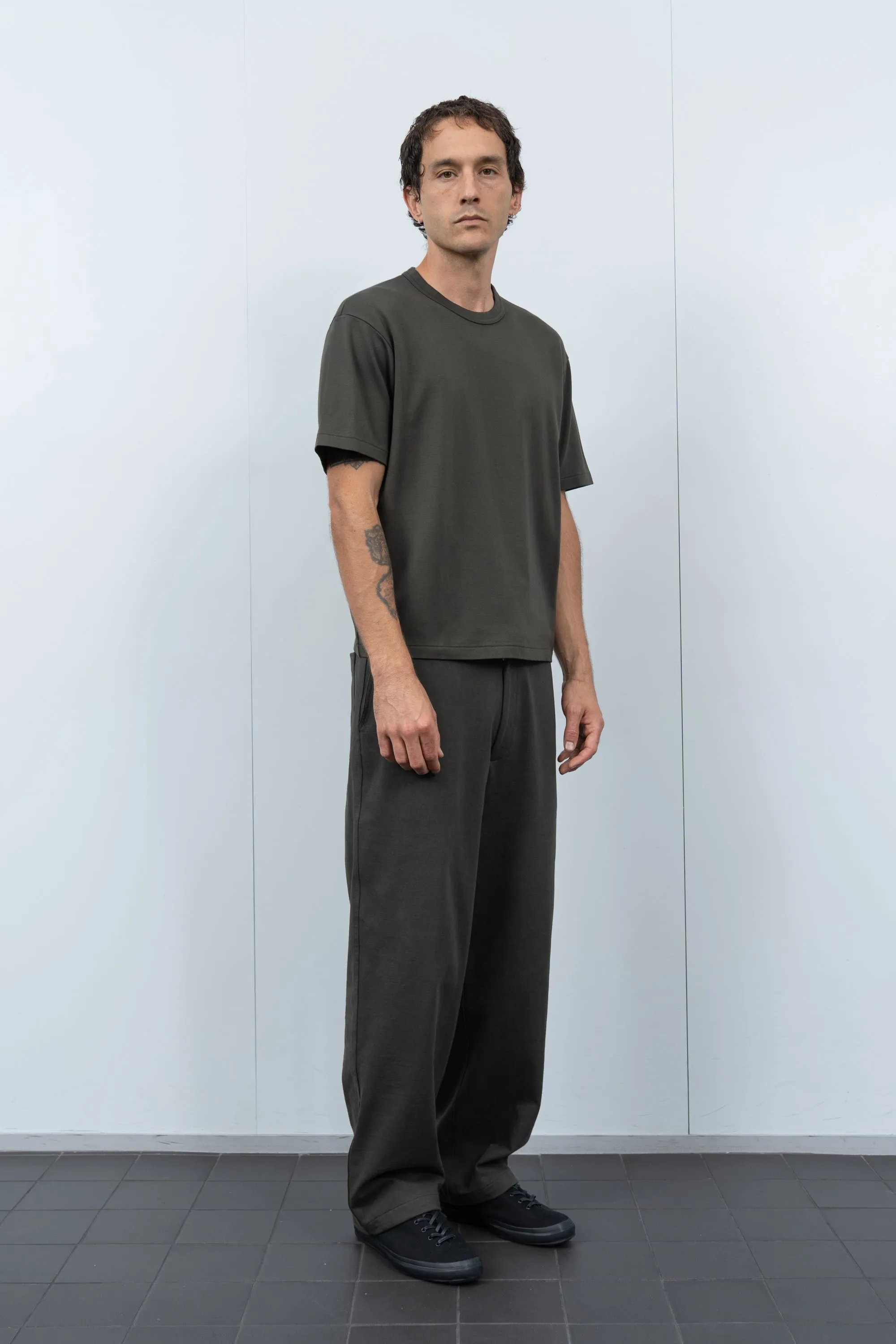 PIMA LOCK T-SHIRT - GRANITE sold by Lady White Co. product image thumbnail 3