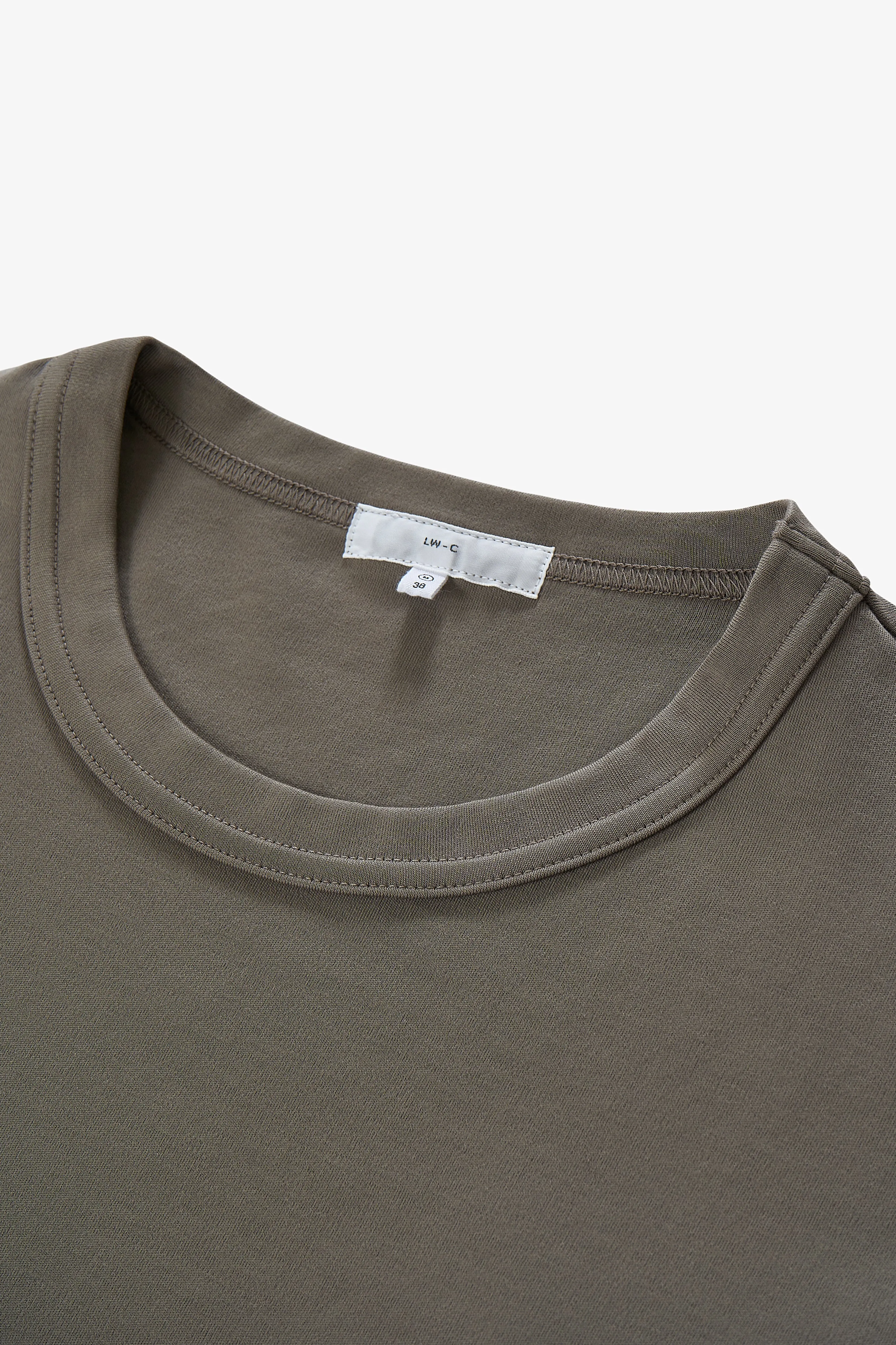 PIMA LOCK L/S T-SHIRT - ANVIL GREY sold by Lady White Co. product image thumbnail 4