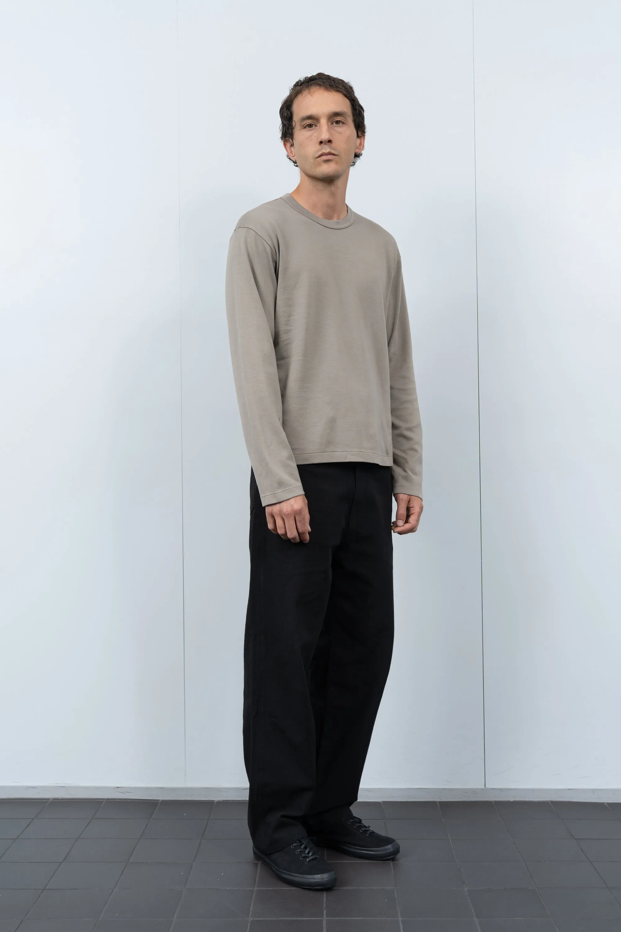 PIMA LOCK L/S T-SHIRT - ANVIL GREY sold by Lady White Co. product image thumbnail 3