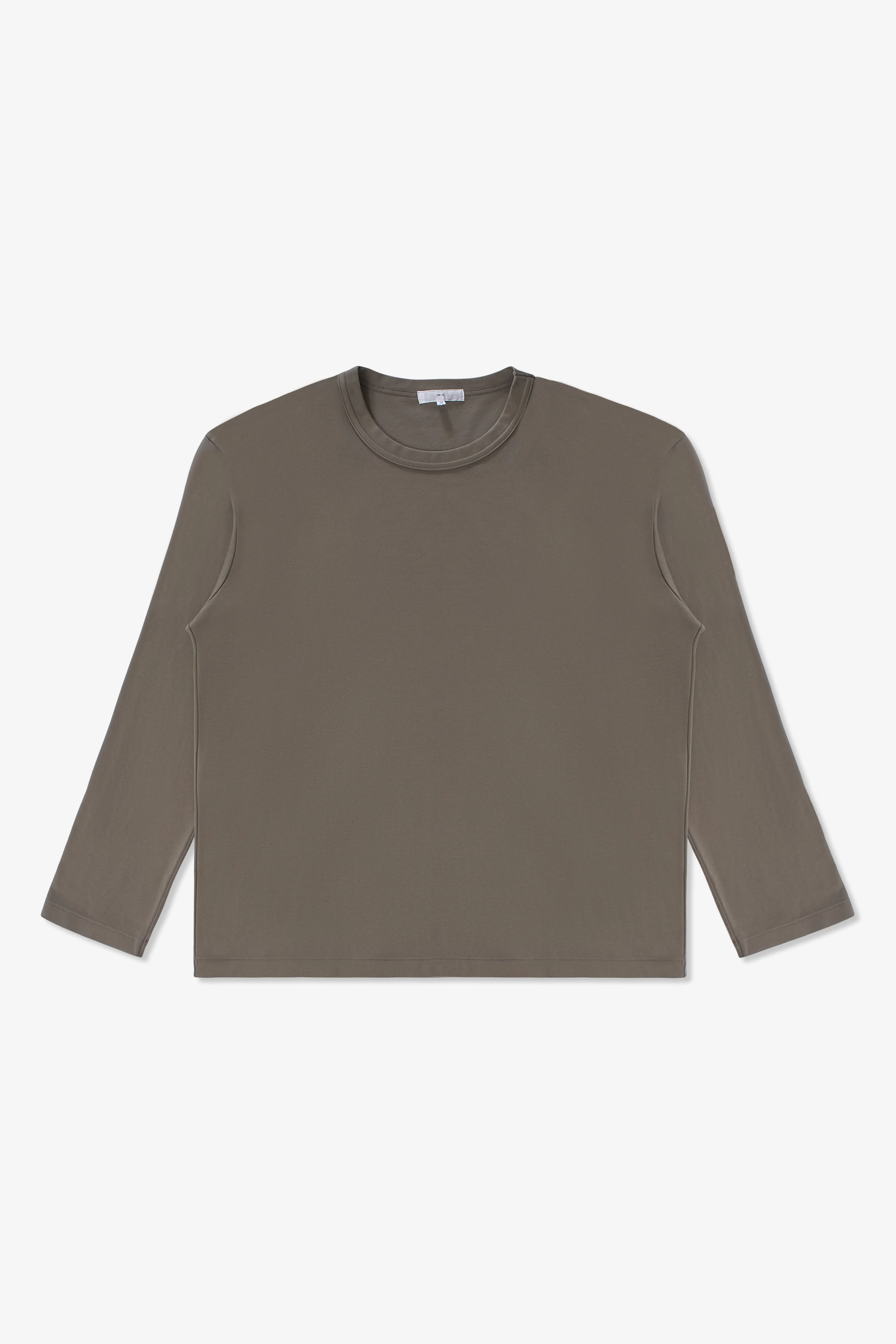 PIMA LOCK L/S T-SHIRT - ANVIL GREY sold by Lady White Co.